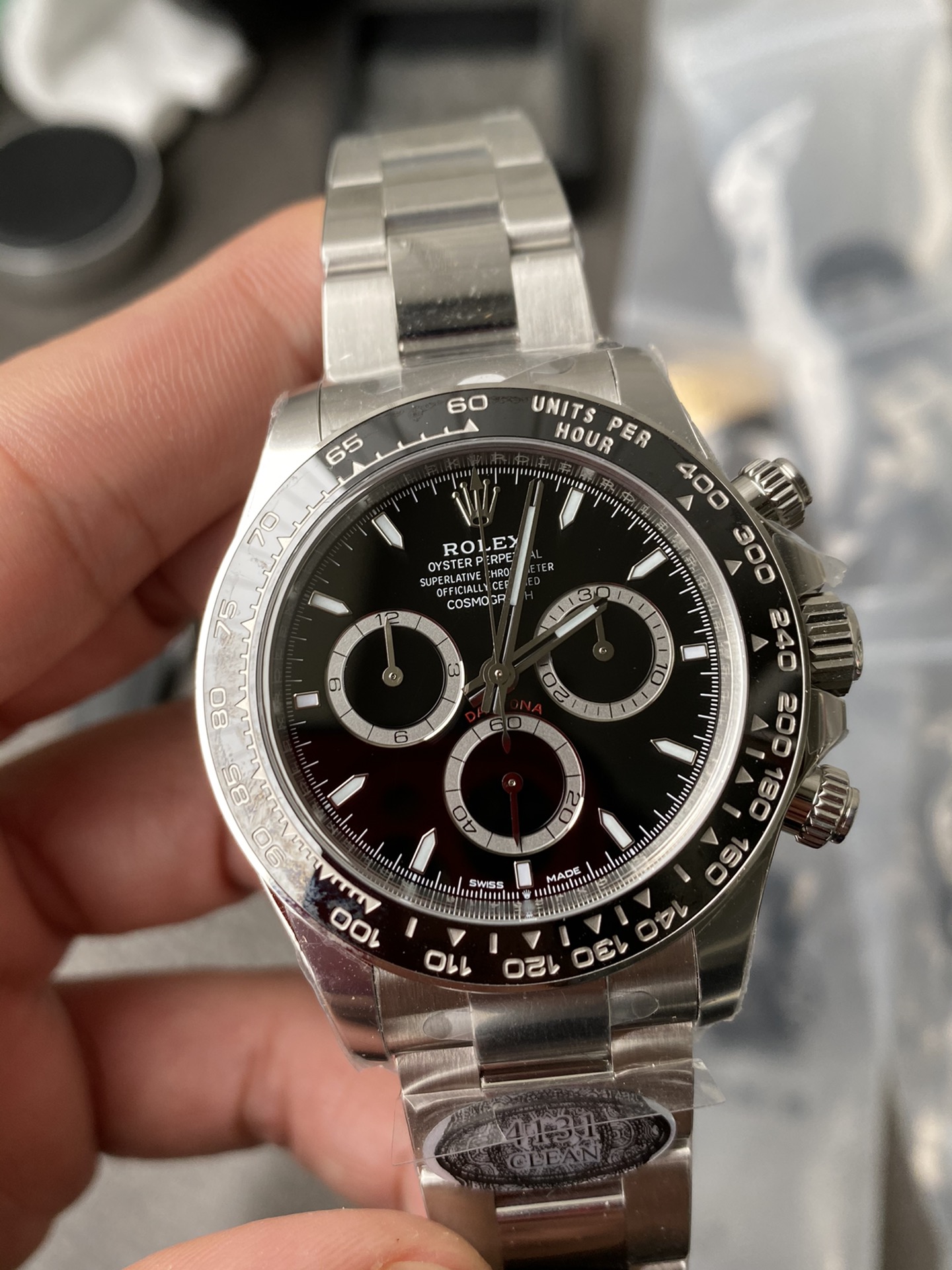 Victory Factory Watch CF Watches Rolex Daytona 126500LN Black Dial Black Cerachrom Bezel 904L Oystersteel SH4131 Movement 01 Clean Factory Watch CF Watches Rolex Daytona 126500LN Black Dial Black Cerachrom Bezel 904L Oystersteel SH4131 Movement 01
