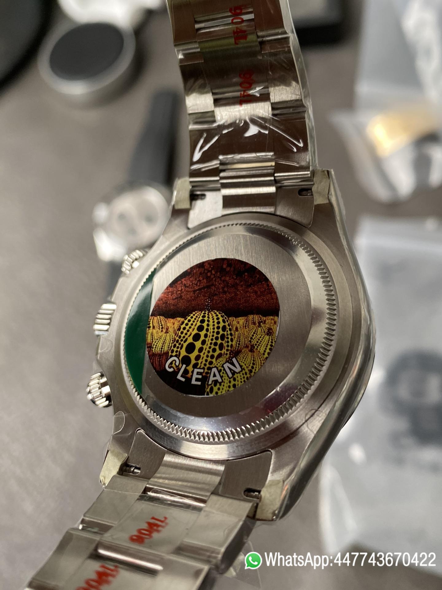Victory Factory Watch CF Watches Rolex Daytona 126500LN Black Dial Black Cerachrom Bezel 904L Oystersteel SH4131 Movement 07 Clean Factory Watch CF Watches Rolex Daytona 126500LN Black Dial Black Cerachrom Bezel 904L Oystersteel SH4131 Movement 07