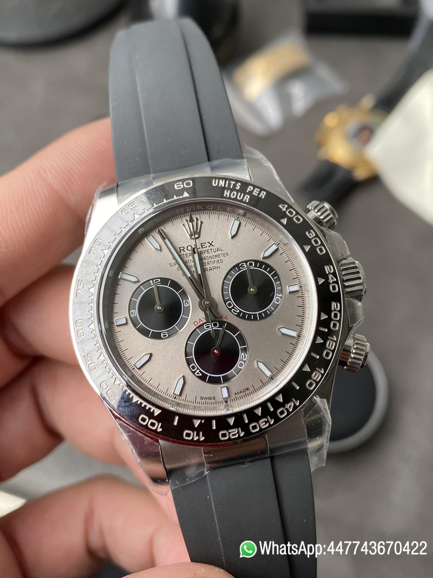 Victory Factory Watch Rolex Daytona 126519 Grey Dial 904L Stainless Steel Oysterflex Strap SH4131 Movement 72 Hours Power Reserve 01 Clean Factory Watch Rolex Daytona 126519 Grey Dial 904L Stainless Steel Oysterflex Strap SH4131 Movement 72 Hours Power Reserve 01
