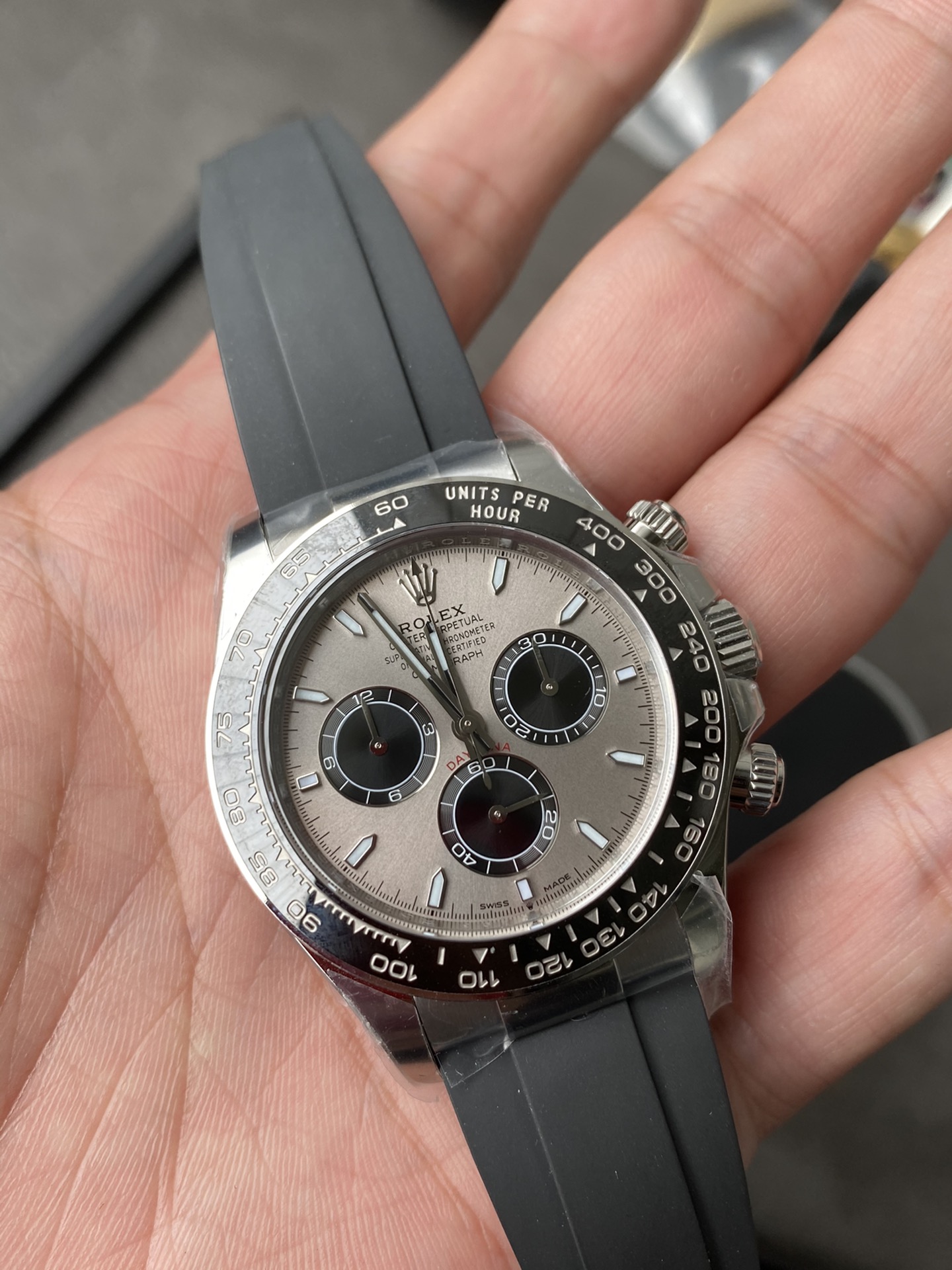 Victory Factory Watch Rolex Daytona 126519 Grey Dial 904L Stainless Steel Oysterflex Strap SH4131 Movement 72 Hours Power Reserve 04 Clean Factory Watch Rolex Daytona 126519 Grey Dial 904L Stainless Steel Oysterflex Strap SH4131 Movement 72 Hours Power Reserve 04