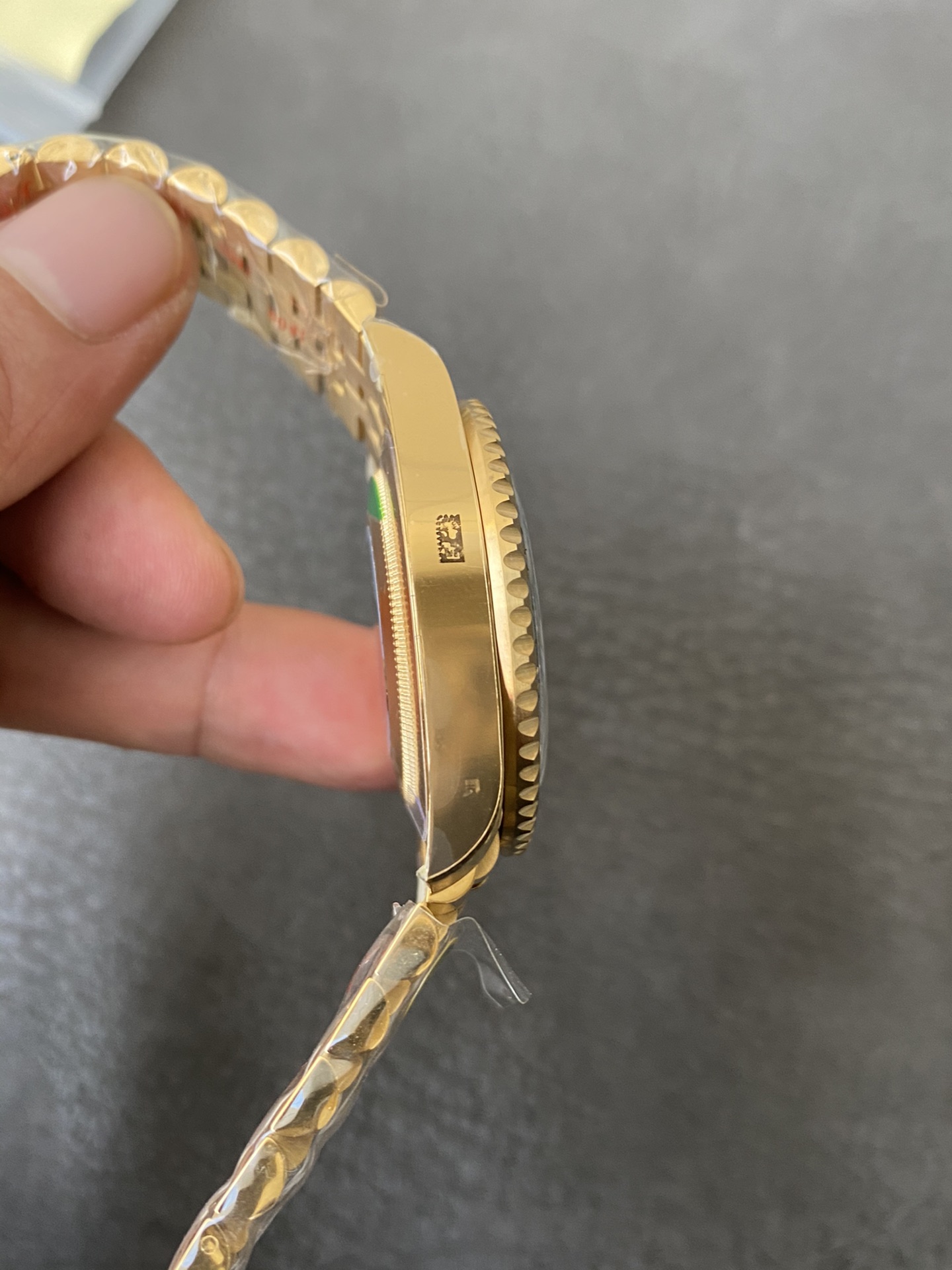 CF Rolex Victory Factory GMT Master II 126718GRNR Full Yellow Gold Black Grey Bezel Black Dial Jubilee Bracelet DD3285 Movement 06 CF Rolex Clean Factory GMT Master II 126718GRNR Full Yellow Gold Black Grey Bezel Black Dial Jubilee Bracelet DD3285 Movement 06