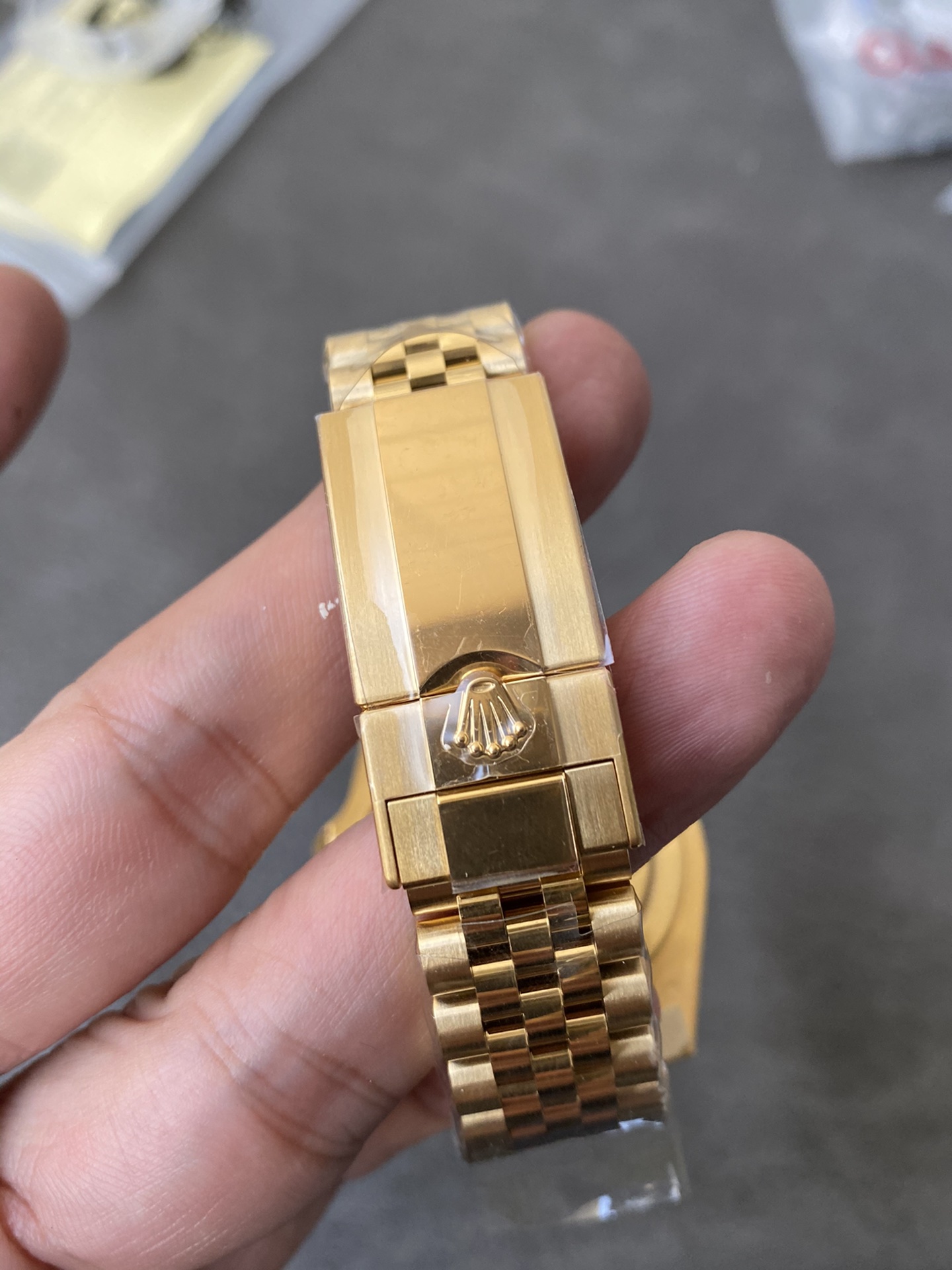 CF Rolex Victory Factory GMT Master II 126718GRNR Full Yellow Gold Black Grey Bezel Black Dial Jubilee Bracelet DD3285 Movement 08 CF Rolex Clean Factory GMT Master II 126718GRNR Full Yellow Gold Black Grey Bezel Black Dial Jubilee Bracelet DD3285 Movement 08