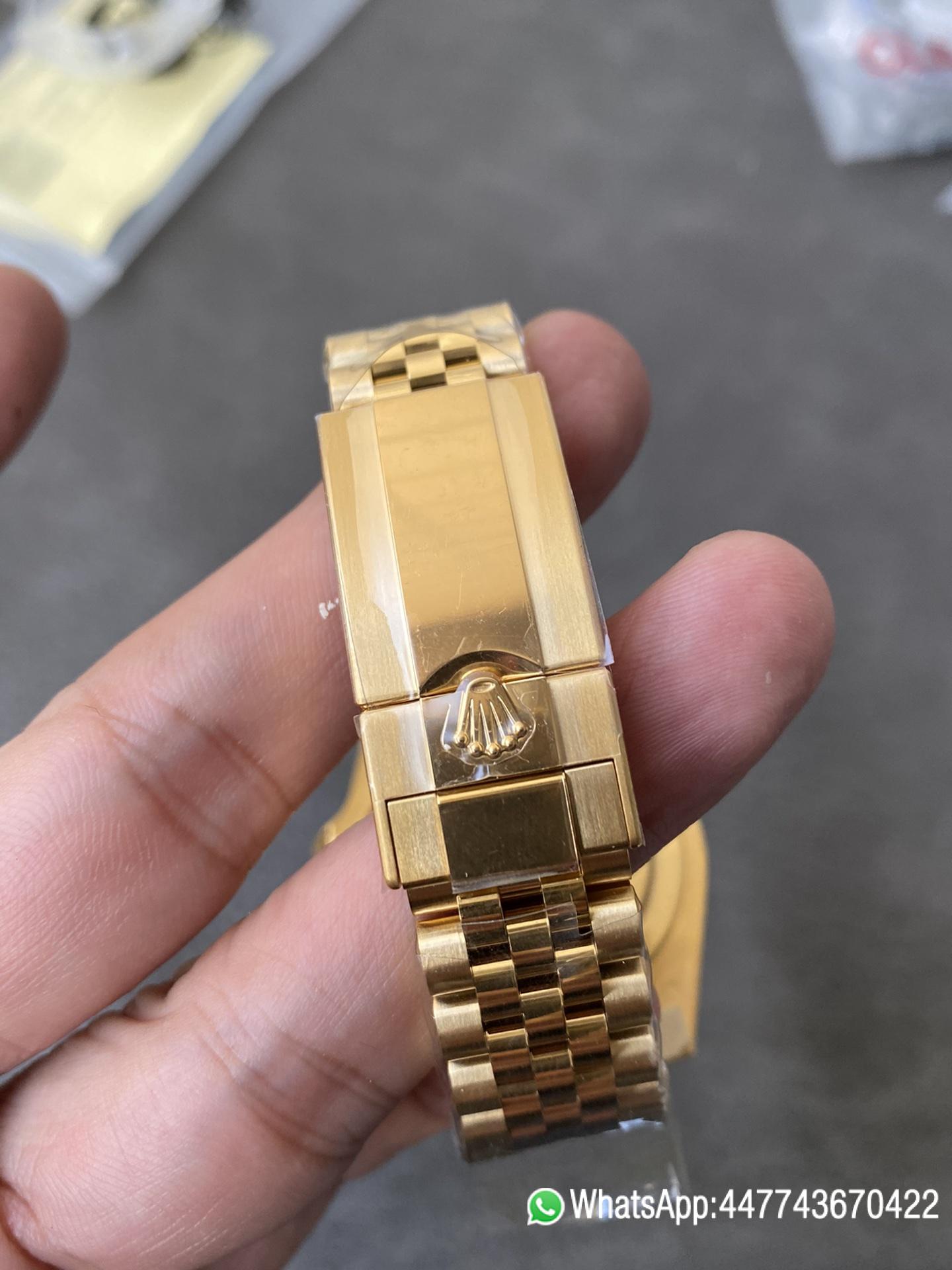 CF Rolex Victory Factory GMT Master II 126718GRNR Full Yellow Gold Black Grey Bezel Black Dial Jubilee Bracelet DD3285 Movement 08 CF Rolex Clean Factory GMT Master II 126718GRNR Full Yellow Gold Black Grey Bezel Black Dial Jubilee Bracelet DD3285 Movement 08