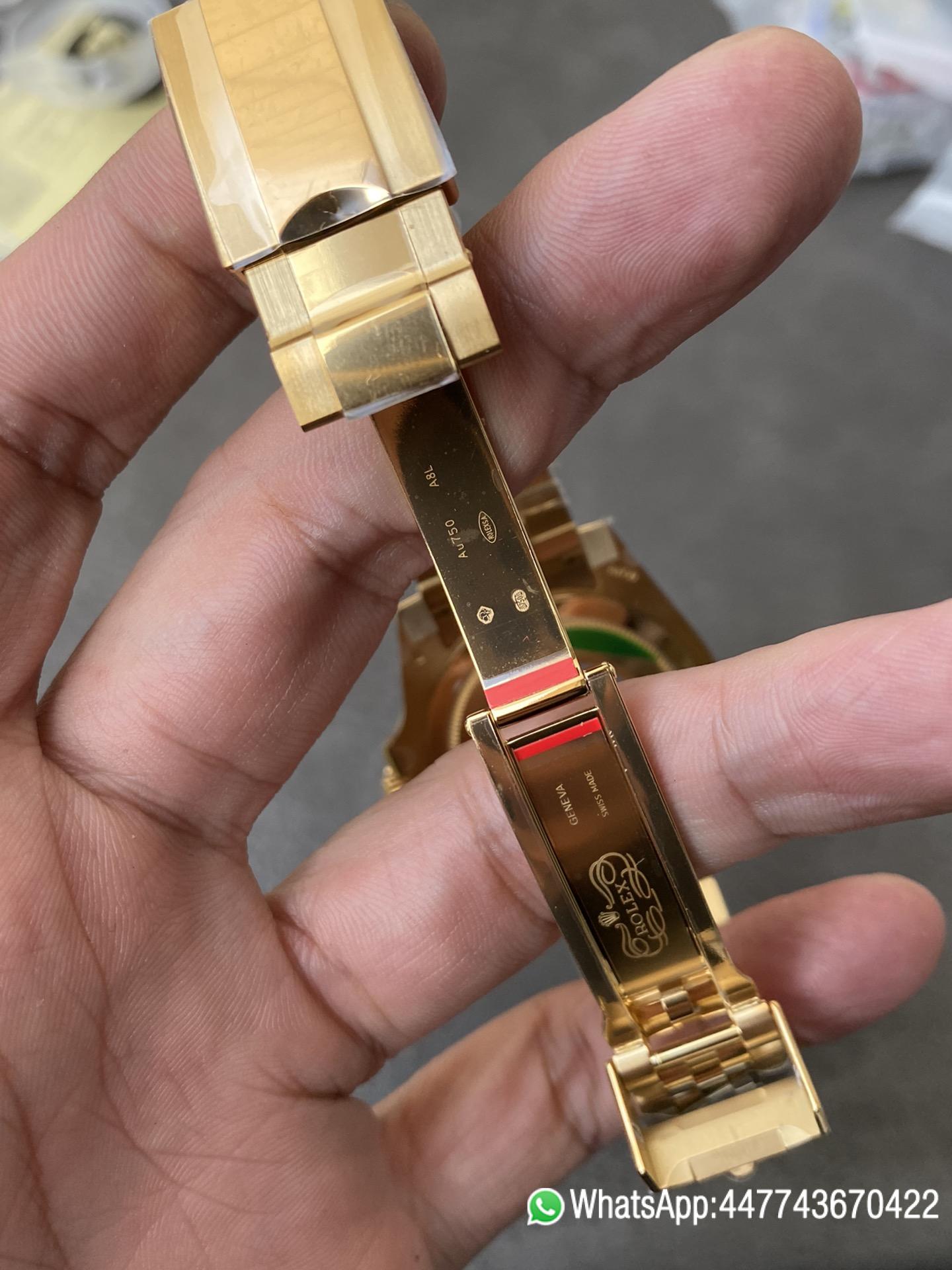 CF Rolex Victory Factory GMT Master II 126718GRNR Full Yellow Gold Black Grey Bezel Black Dial Jubilee Bracelet DD3285 Movement 09 CF Rolex Clean Factory GMT Master II 126718GRNR Full Yellow Gold Black Grey Bezel Black Dial Jubilee Bracelet DD3285 Movement 09