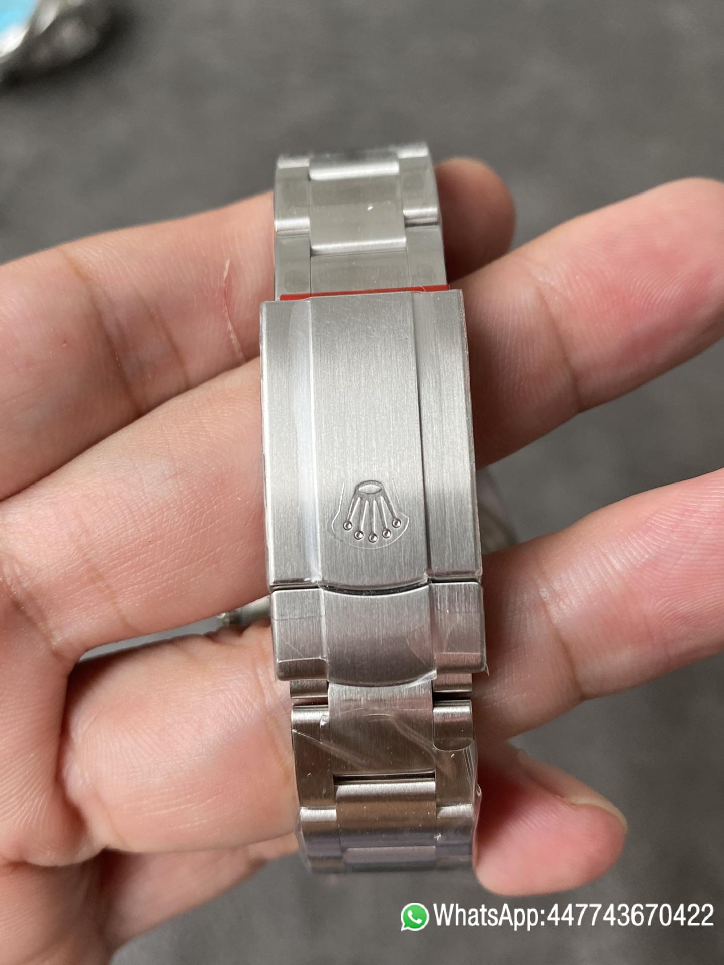 Victory Factory Rolex Oyster Perpetual 124300 CF OP 41mm 904L Steel Tiffany Blue Dial VR3230 Movement 09 Clean Factory Rolex Oyster Perpetual 124300 CF OP 41mm 904L Steel Tiffany Blue Dial VR3230 Movement 09