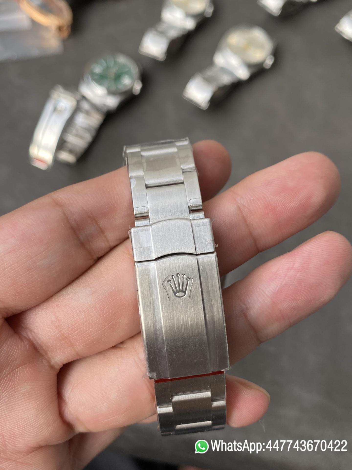 Victory Factory Rolex Oyster Perpetual 124300 CP OP 41mm Green Dial 904L Steel VR3230 Movement 09 Clean Factory Rolex Oyster Perpetual 124300 CP OP 41mm Green Dial 904L Steel VR3230 Movement 09