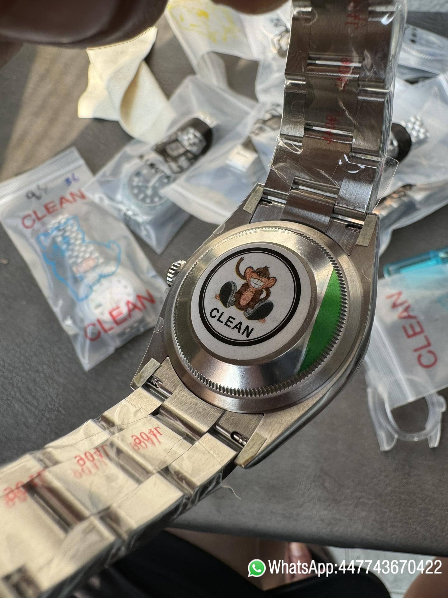 Victory Factory Rolex Oyster Perpetual 126000 36mm Tiffany Blue Dial 904L Steel VR3230 CF OP 07 Clean Factory Rolex Oyster Perpetual 126000 36mm Tiffany Blue Dial 904L Steel VR3230 CF OP 07