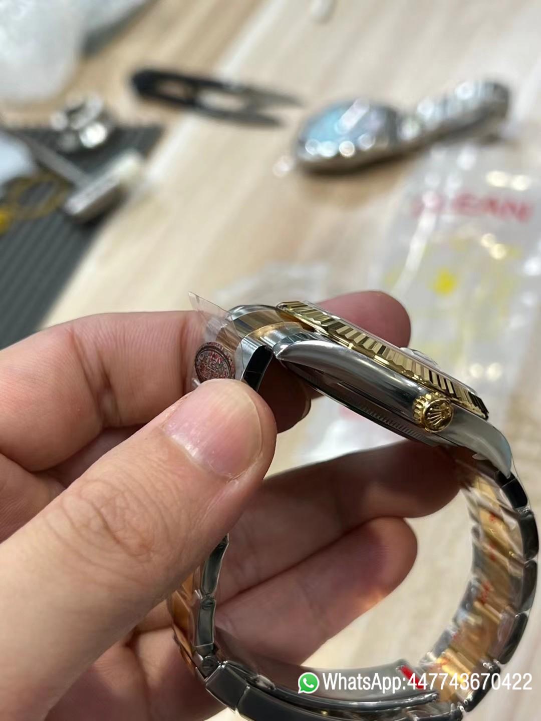 Victory Factory Watches Rolex DateJust 41mm m126333 0021 Yellow Gold Motif Dial Oyster Bracelet 3235 Movement 06 Clean Factory Watches Rolex DateJust 41mm m126333 0021 Yellow Gold Motif Dial Oyster Bracelet 3235 Movement 06