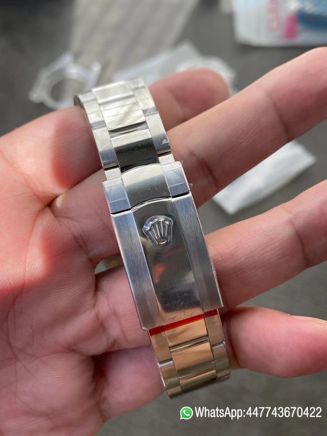 Victory Factory Rolex DateJust 41 126334 0031 Bright Blue Fluted Motif Dial on Oyster Bracelet Superclone 3235 Movement 08 Clean Factory Rolex DateJust 41 126334 0031 Bright Blue Fluted Motif Dial on Oyster Bracelet Superclone 3235 Movement 08
