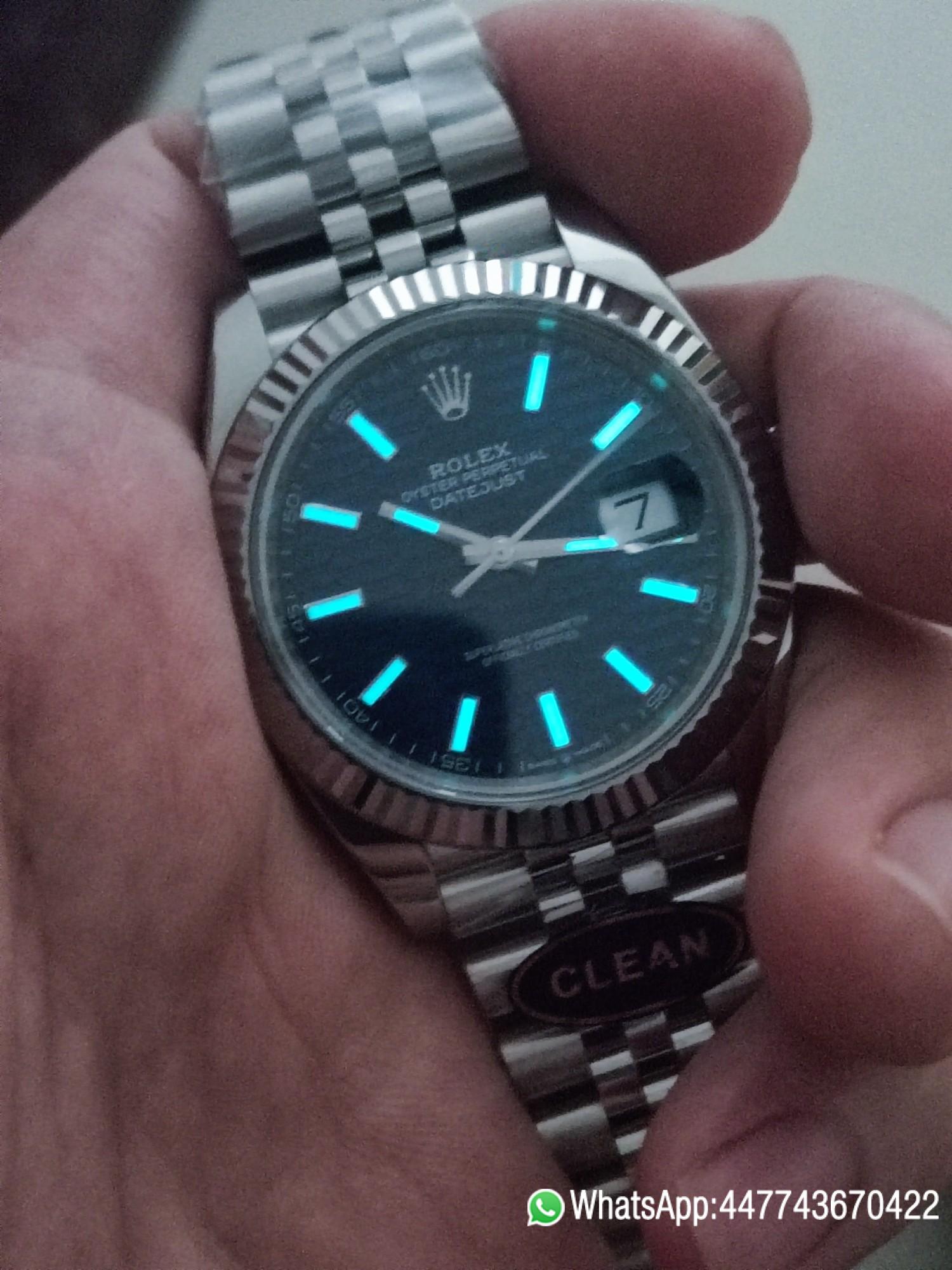Victory Factory Rolex DateJust 41 126334 Bright Blue Fluted Motif Dial on Jubilee Bracelet Superclone 3235 Movement 05 Clean Factory Rolex DateJust 41 126334 Bright Blue Fluted Motif Dial on Jubilee Bracelet Superclone 3235 Movement 05