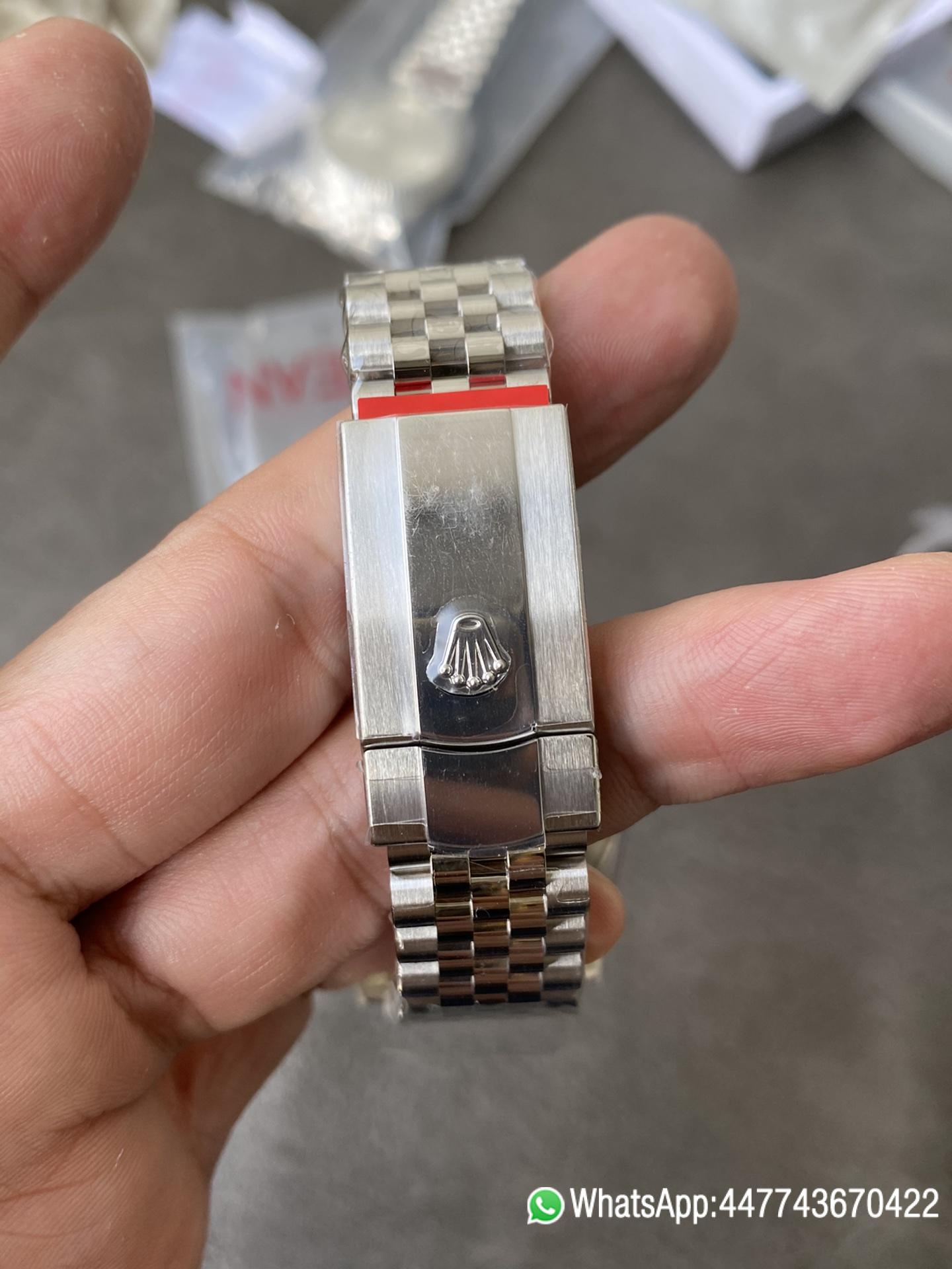 Victory Factory Rolex DateJust 41 126334 Bright Blue Fluted Motif Dial on Jubilee Bracelet Superclone 3235 Movement 09 Clean Factory Rolex DateJust 41 126334 Bright Blue Fluted Motif Dial on Jubilee Bracelet Superclone 3235 Movement 09