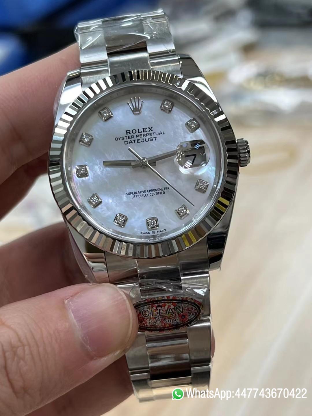 Victory Factory Rolex Datejust 41 m126334 0019 White MOP Dial with Diamonds Markers Oyster Bracelet 02 Clean Factory Rolex Datejust 41 m126334 0019 White MOP Dial with Diamonds Markers Oyster Bracelet 02