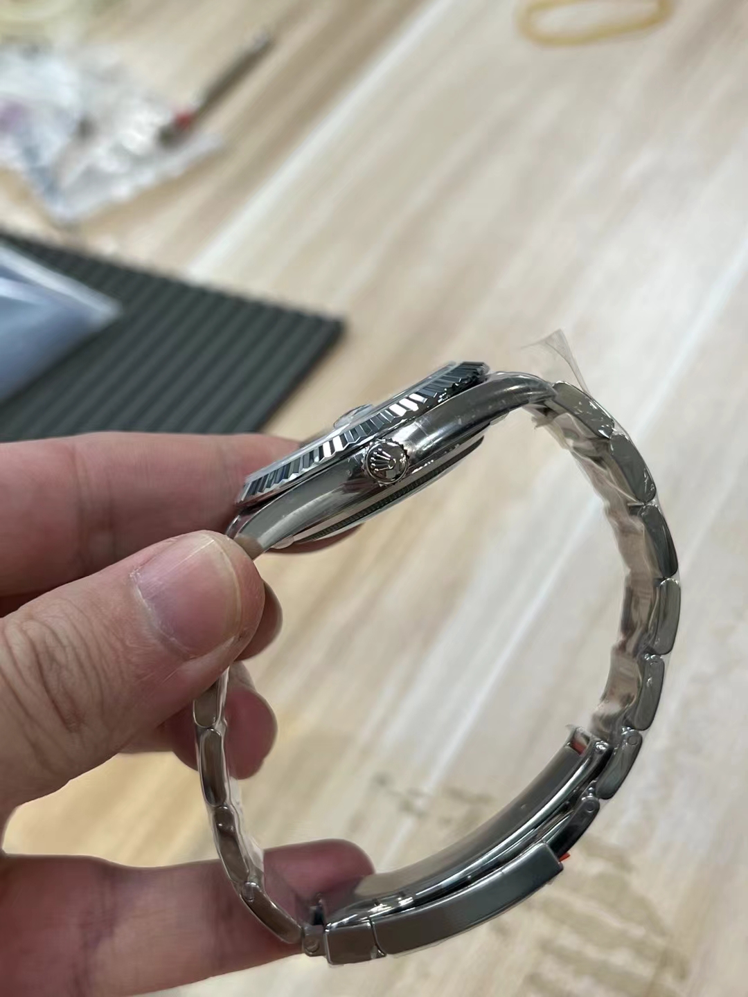 Victory Factory Rolex Datejust 41 m126334 0019 White MOP Dial with Diamonds Markers Oyster Bracelet 04 Clean Factory Rolex Datejust 41 m126334 0019 White MOP Dial with Diamonds Markers Oyster Bracelet 04