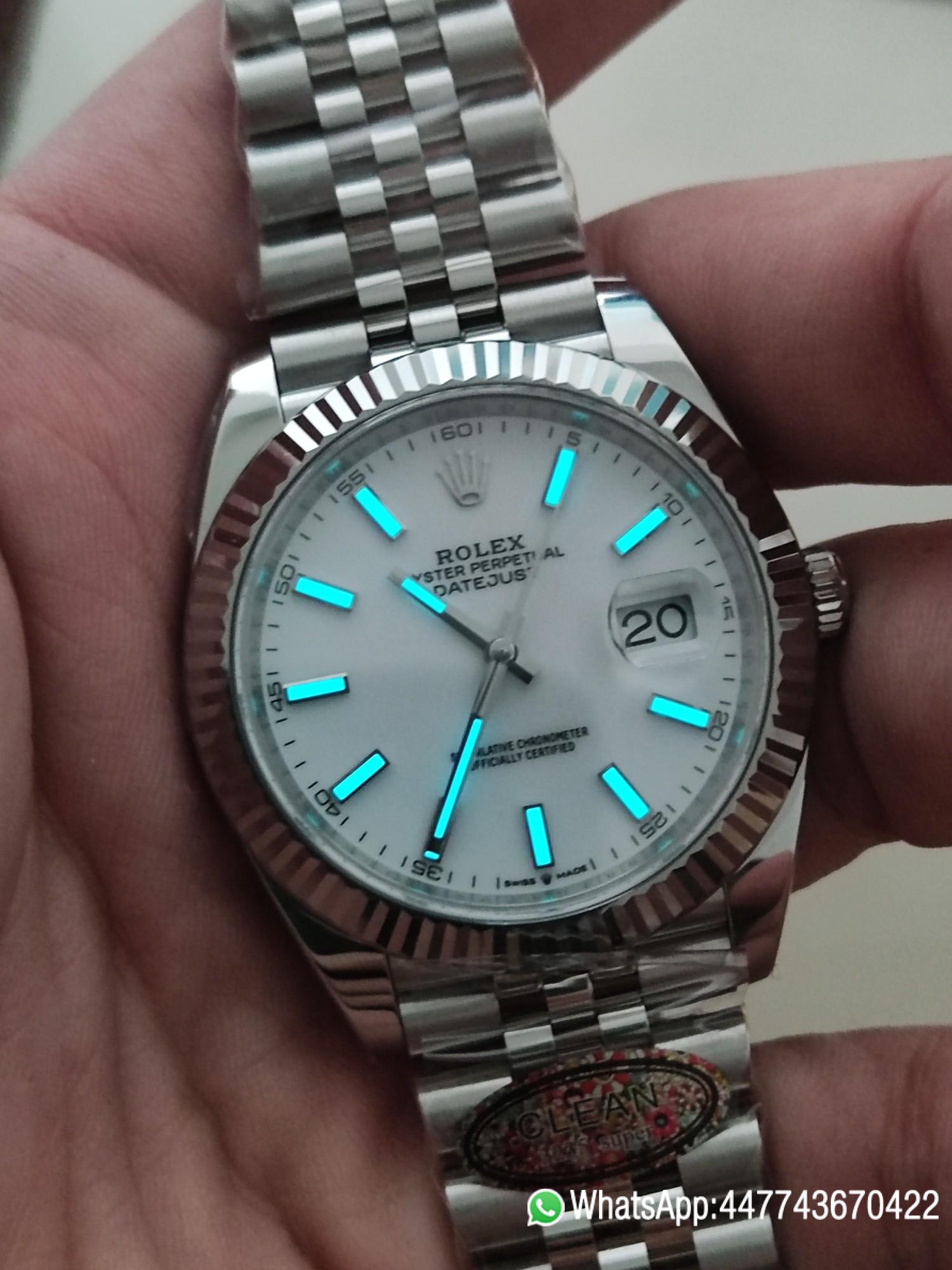 Victory Factory Rolex Datejust 41mm 126334 0010 White Dial 904L Steel Case Jubilee Bracelet DD3235 Movement 04 Clean Factory Rolex Datejust 41mm 126334 0010 White Dial 904L Steel Case Jubilee Bracelet DD3235 Movement 04