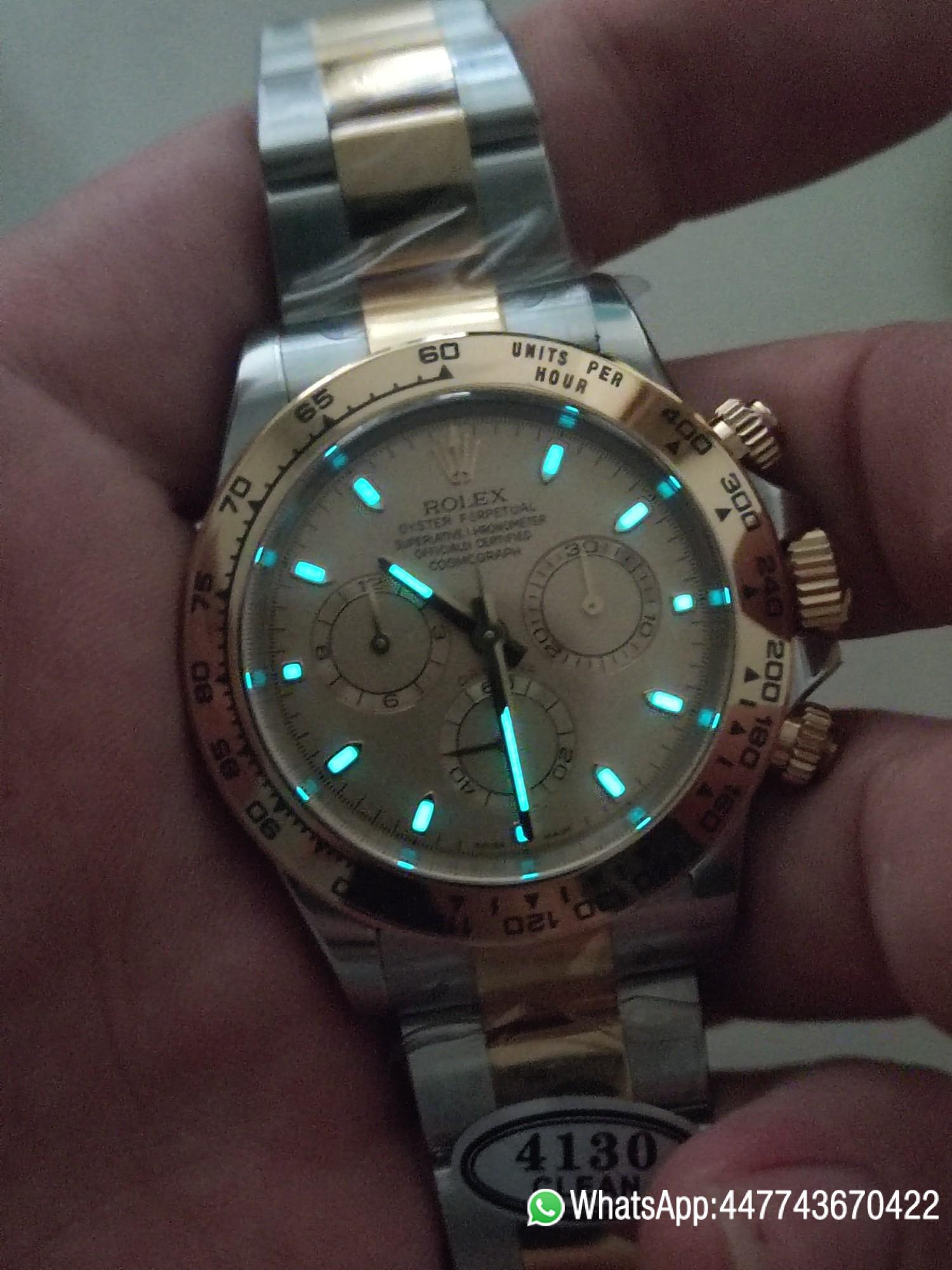 Victory Factory Watch Rolex Daytona 116503 Yellow Gold Steel Two Tone Braclet Champagne Dial Stick Markers 04 Clean Factory Watch Rolex Daytona 116503 Yellow Gold Steel Two Tone Braclet Champagne Dial Stick Markers 04