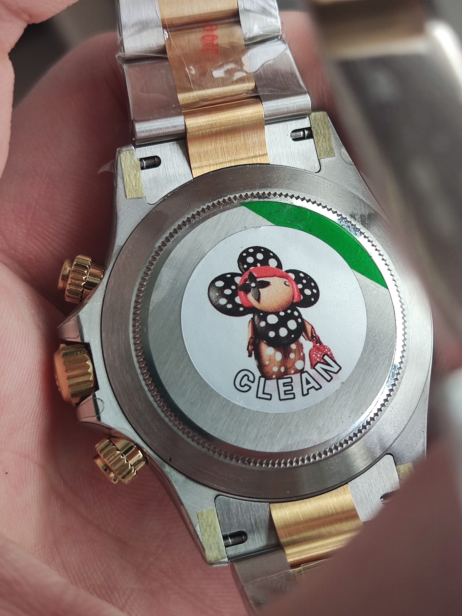 Victory Factory Watch Rolex Daytona 116503 Yellow Gold Steel Two Tone Braclet Champagne Dial Stick Markers 05 Clean Factory Watch Rolex Daytona 116503 Yellow Gold Steel Two Tone Braclet Champagne Dial Stick Markers 05