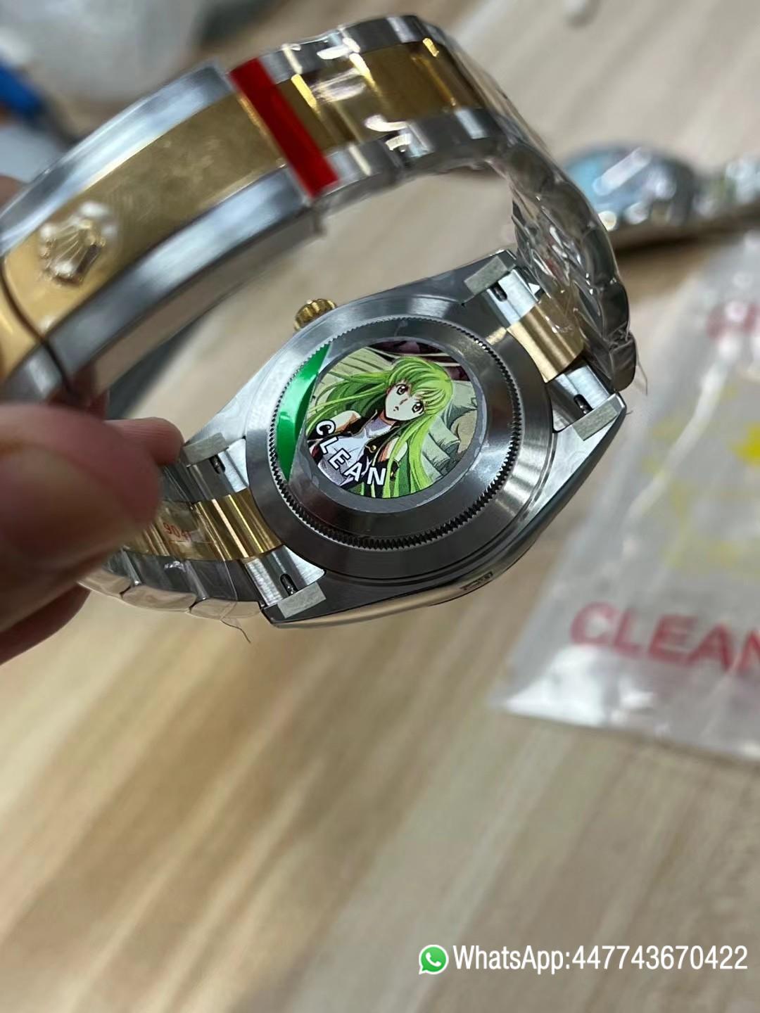 Victory Factory Datejust 41mm 126333 Black Dial Yellow Gold Bezel 904L Steel Two Tone Oyster Bracelet SH3235 Movement 05 Clean Factory Datejust 41mm 126333 Black Dial Yellow Gold Bezel 904L Steel Two Tone Oyster Bracelet SH3235 Movement 05