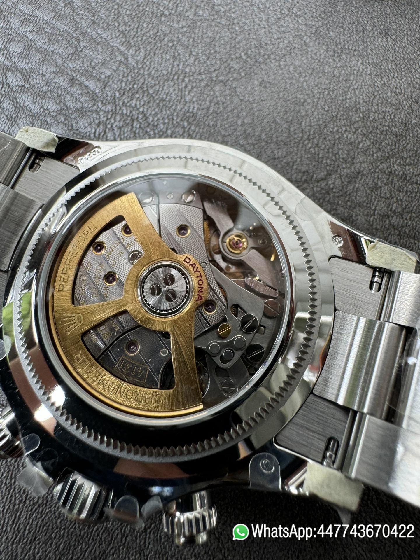 Victory Factory Daytona 126506 ICE Blue Dial Brown Ceramic Bezel SH4131 Movement 72 Hours Power Reserve 12 Clean Factory Daytona 126506 ICE Blue Dial Brown Ceramic Bezel SH4131 Movement 72 Hours Power Reserve 12