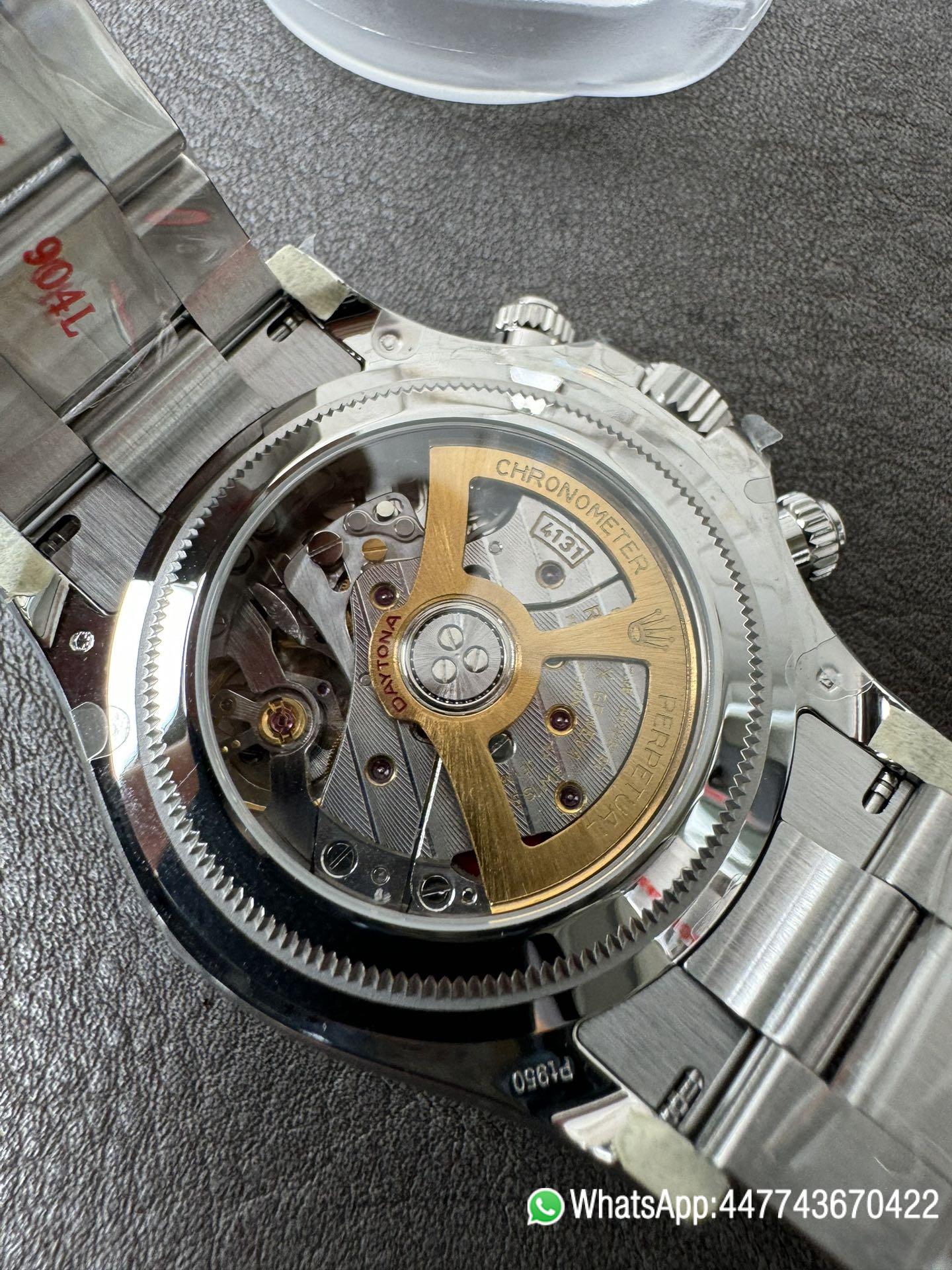 Victory Factory Daytona 126506 ICE Blue Dial Brown Ceramic Bezel SH4131 Movement 72 Hours Power Reserve 13 Clean Factory Daytona 126506 ICE Blue Dial Brown Ceramic Bezel SH4131 Movement 72 Hours Power Reserve 13