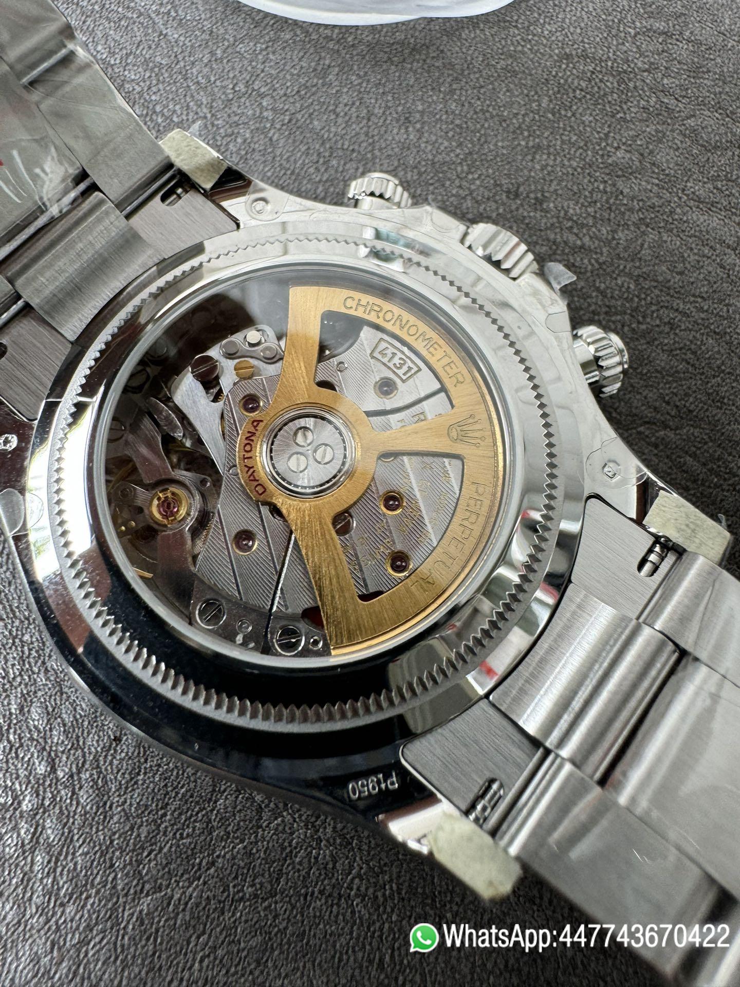 Victory Factory Daytona 126506 ICE Blue Dial Brown Ceramic Bezel SH4131 Movement 72 Hours Power Reserve 14 Clean Factory Daytona 126506 ICE Blue Dial Brown Ceramic Bezel SH4131 Movement 72 Hours Power Reserve 14