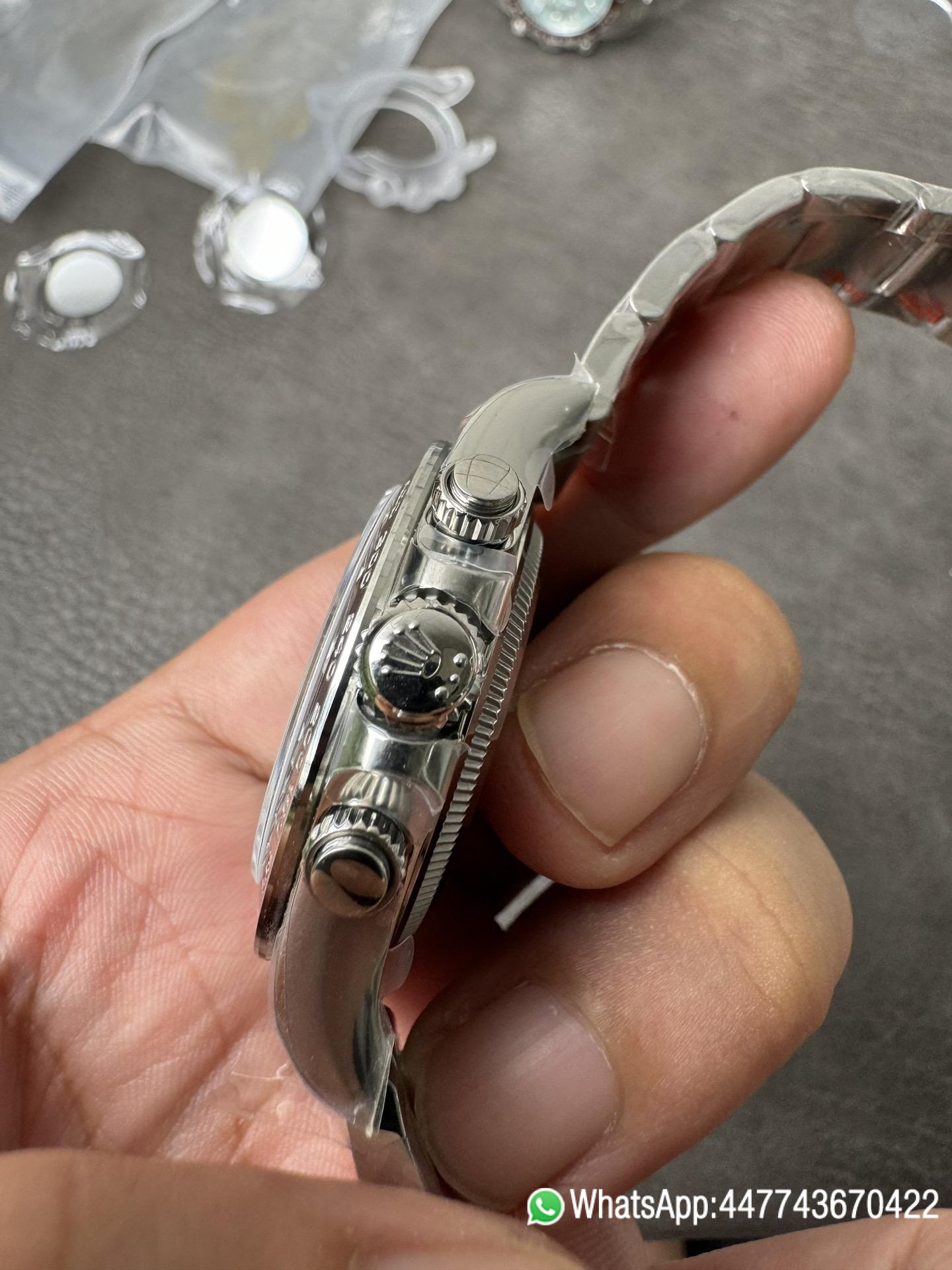 Victory Factory Daytona 126506 ICE Blue Dial With Diamonds Markers Brown Ceramic Bezel SH4131 Movement 72 Hours PR 10 Clean Factory Daytona 126506 ICE Blue Dial With Diamonds Markers Brown Ceramic Bezel SH4131 Movement 72 Hours PR 10