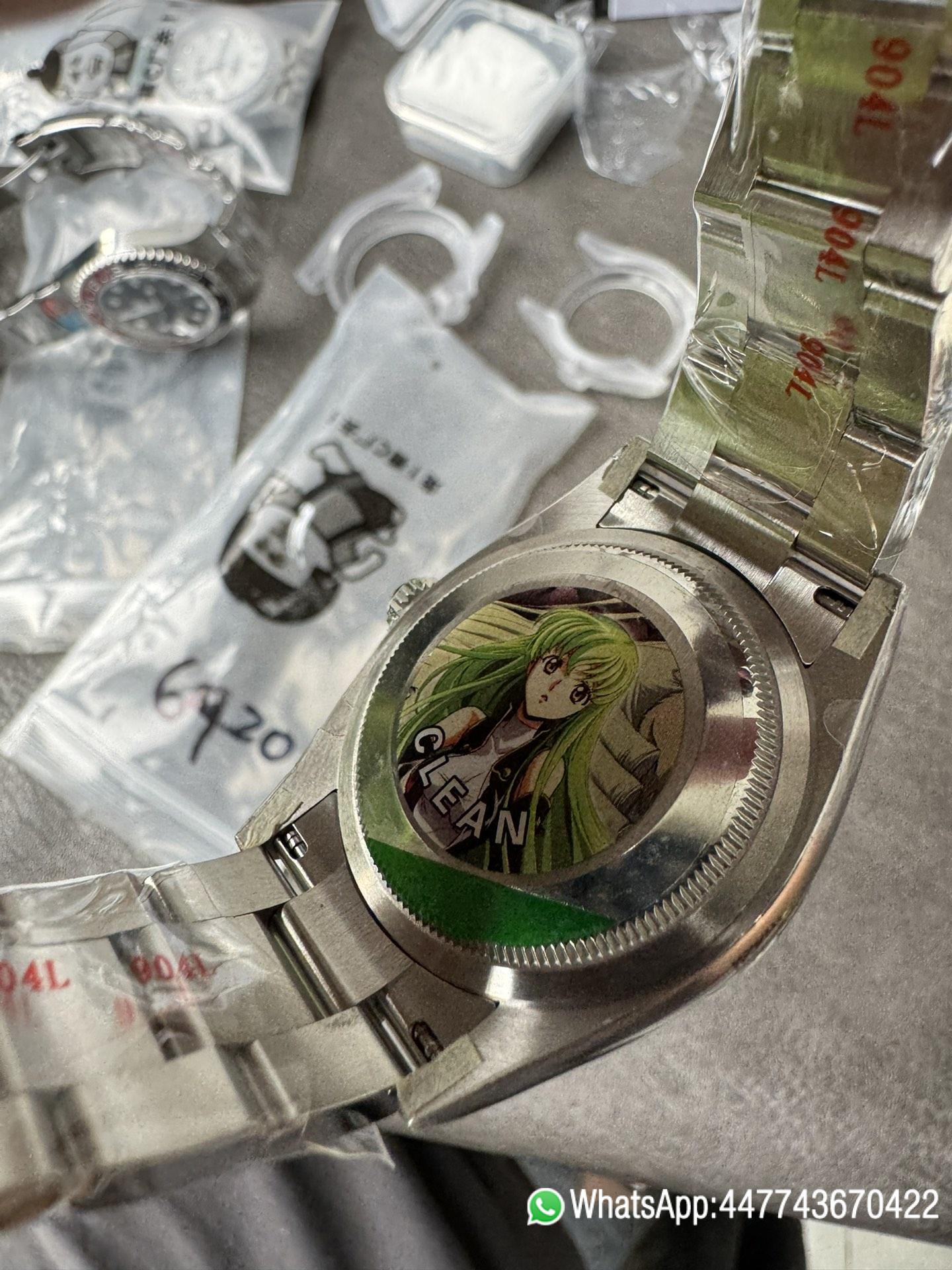 Victory Factory Oyster Perpetual 126000 36mm 904L Steel Black Dial VR3230 Movement 08 Clean Factory Oyster Perpetual 126000 36mm 904L Steel Black Dial VR3230 Movement 08