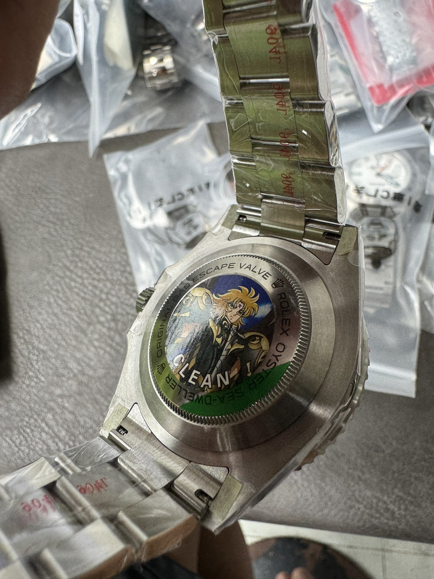 Victory Factory Rolex Sea Dweller 126600 Single Red 904L Steel Case and Bracelet SH3235 Movement 07 Clean Factory Rolex Sea Dweller 126600 Single Red 904L Steel Case and Bracelet SH3235 Movement 07