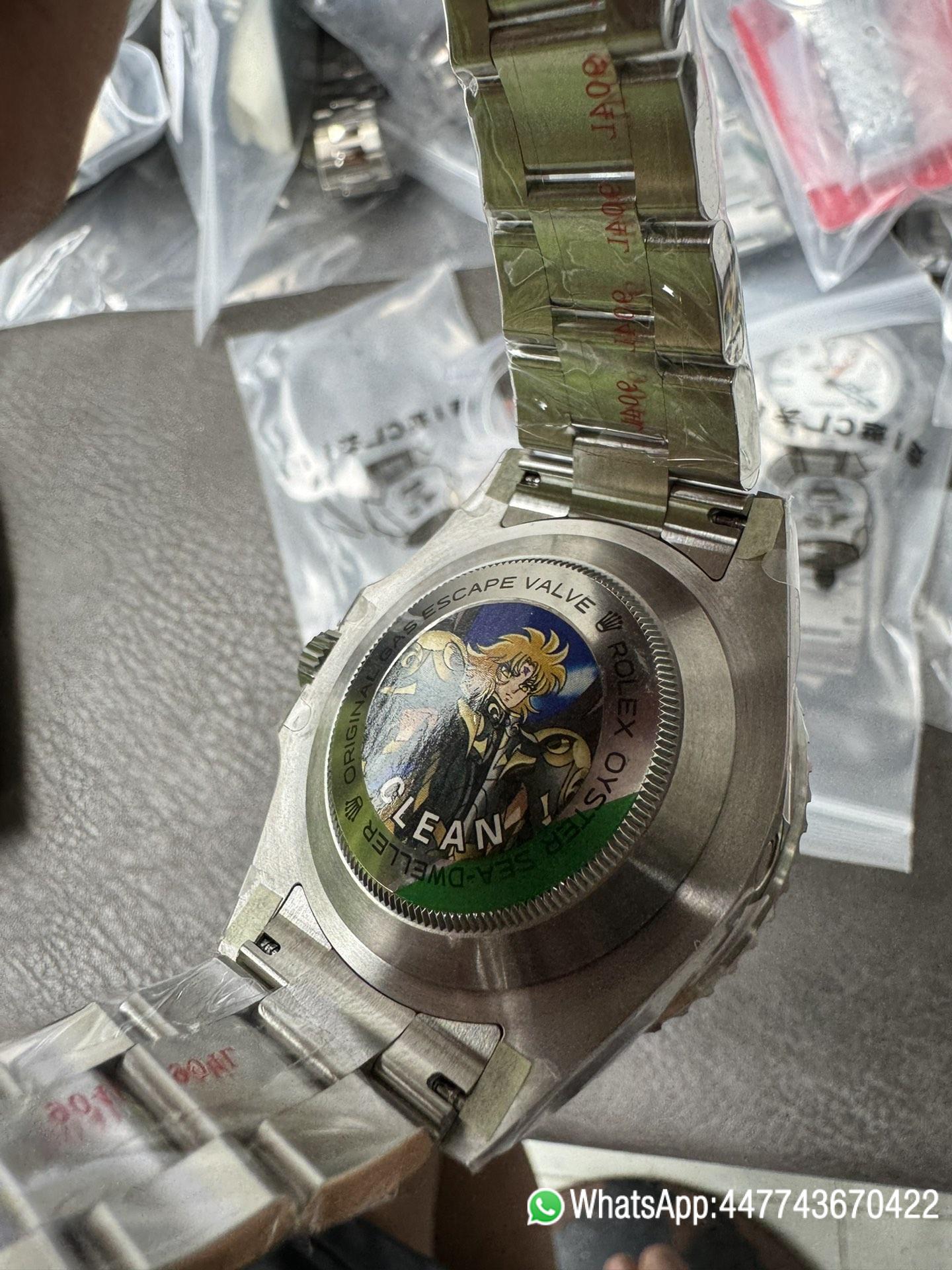 Victory Factory Rolex Sea Dweller 126600 Single Red 904L Steel Case and Bracelet SH3235 Movement 07 Clean Factory Rolex Sea Dweller 126600 Single Red 904L Steel Case and Bracelet SH3235 Movement 07