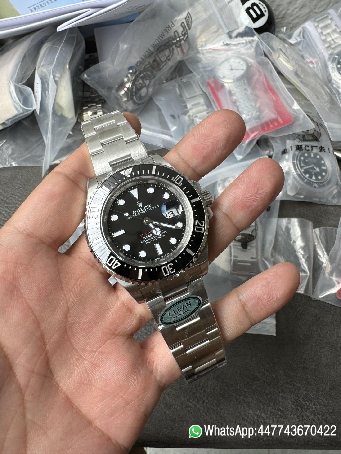 wsxc1725Victory Factory Rolex Sea Dweller 126600 Single Red 904L Steel Case and Bracelet SH3235 Movement 10 wsxc1725Clean Factory Rolex Sea Dweller 126600 Single Red 904L Steel Case and Bracelet SH3235 Movement 10