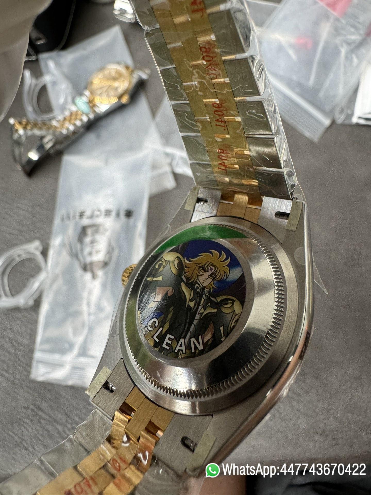 Victory Factory Rolex Datejust Wimbledon 36mm 126233 Grey Dial with Roma Markers Two Tone Yellow Gold Oystersteel Bracelet 09 Clean Factory Rolex Datejust Wimbledon 36mm 126233 Grey Dial with Roma Markers Two Tone Yellow Gold Oystersteel Bracelet 09