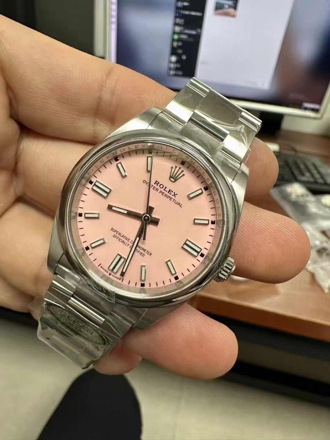 Victory Factory Watches Oyster Perpetual 124300 CF OP 41mm 904L Steel Pink Dial VR3230 Movement 03 Clean Factory Watches Oyster Perpetual 124300 CF OP 41mm 904L Steel Pink Dial VR3230 Movement 03