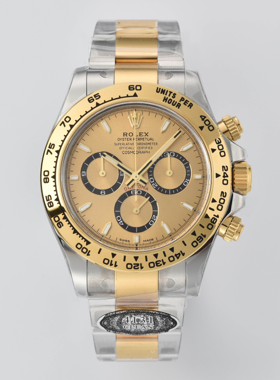 Victory Factory Daytona 126503 Golden Black Counter Ring Dial Oystersteel and Yellow Gold Bracelet Yellow Gold Bezel SH4131 Movement 00 Clean Factory Daytona 126503 Golden Black Counter Ring Dial Oystersteel and Yellow Gold Bracelet Yellow Gold Bezel SH4131 Movement 00