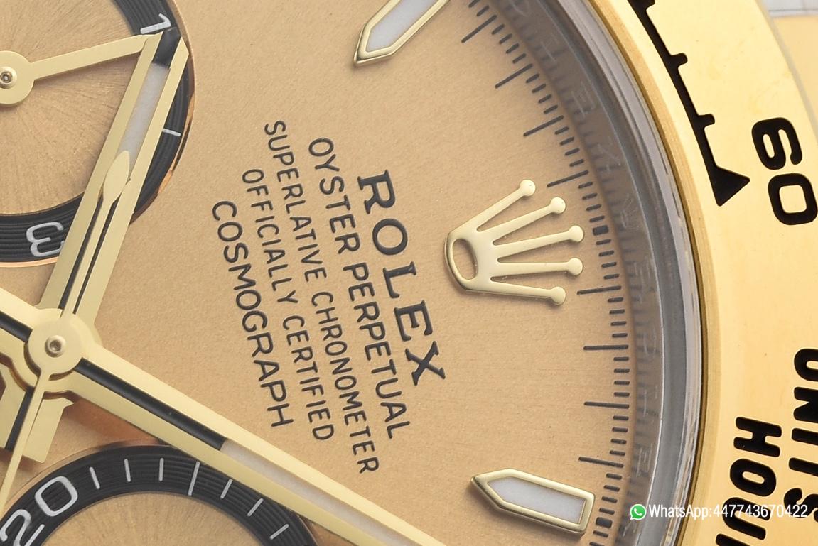 Victory Factory Daytona 126503 Golden Black Counter Ring Dial Oystersteel and Yellow Gold Bracelet Yellow Gold Bezel SH4131 Movement 04 Clean Factory Daytona 126503 Golden Black Counter Ring Dial Oystersteel and Yellow Gold Bracelet Yellow Gold Bezel SH4131 Movement 04