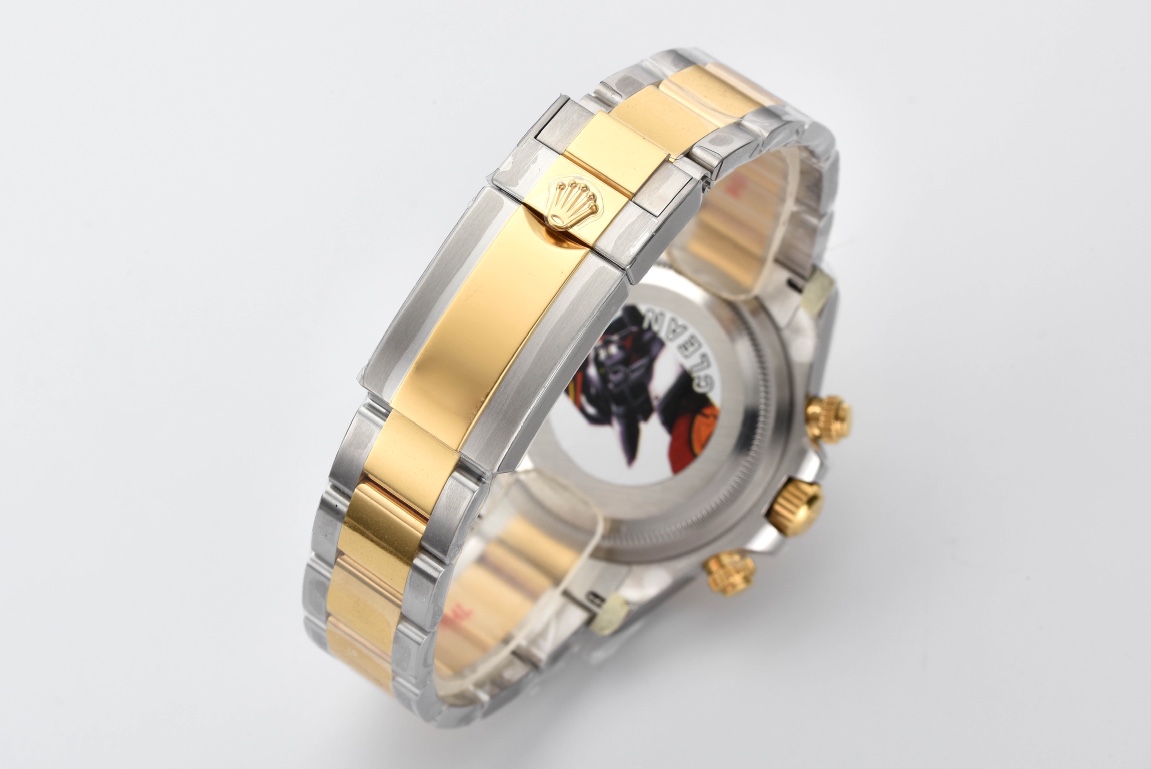 Victory Factory Daytona 126503 Golden Black Counter Ring Dial Oystersteel and Yellow Gold Bracelet Yellow Gold Bezel SH4131 Movement 09 Clean Factory Daytona 126503 Golden Black Counter Ring Dial Oystersteel and Yellow Gold Bracelet Yellow Gold Bezel SH4131 Movement 09