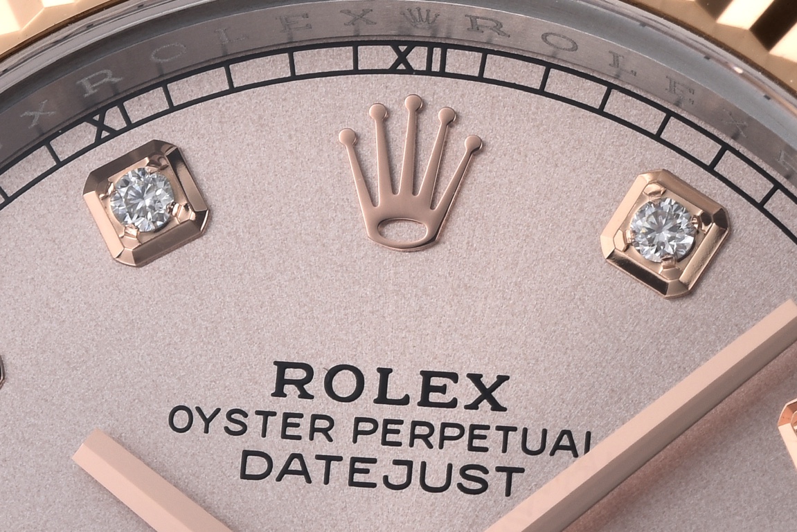 Victory Datejust 126331 41mm Rose Gold Sundust Dial with Diamond Markers Rose Gold Bezel 3235 Movement Two Tone Oyster Bracelet 03 Clean Datejust 126331 41mm Rose Gold Sundust Dial with Diamond Markers Rose Gold Bezel 3235 Movement Two Tone Oyster Bracelet 03