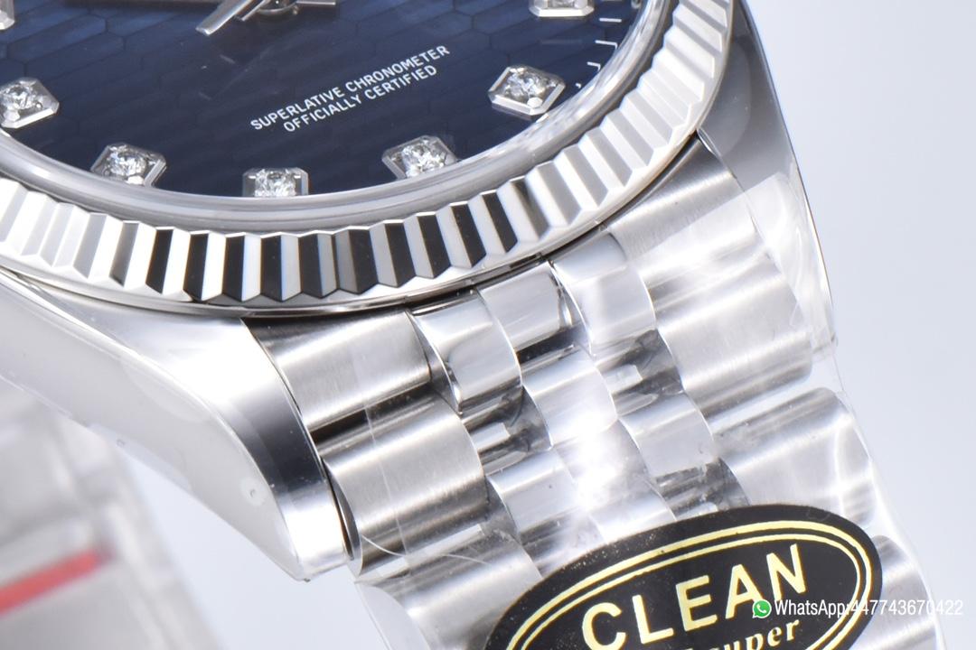Victory Factory Datejust 126234 36mm Blue Motif Dial with Diamonds Markers 3235 Movement Jubilee Bracelet 06 Clean Factory Datejust 126234 36mm Blue Motif Dial with Diamonds Markers 3235 Movement Jubilee Bracelet 06