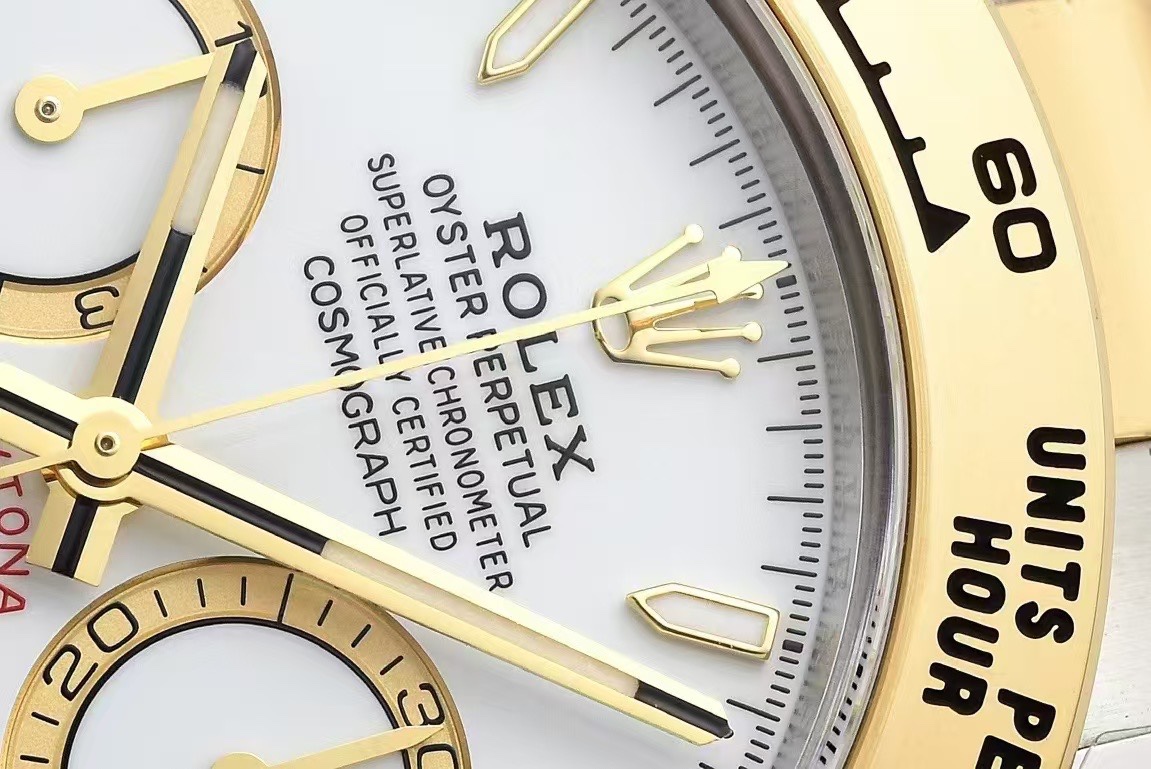 Victory Factory Daytona 126503 White Dial with Gold Eye Sub Dial Two Tone Yellow Gold Steel Bracelet Gold Bezel SH4131 Movement 04 Clean Factory Daytona 126503 White Dial with Gold Eye Sub Dial Two Tone Yellow Gold Steel Bracelet Gold Bezel SH4131 Movement 04