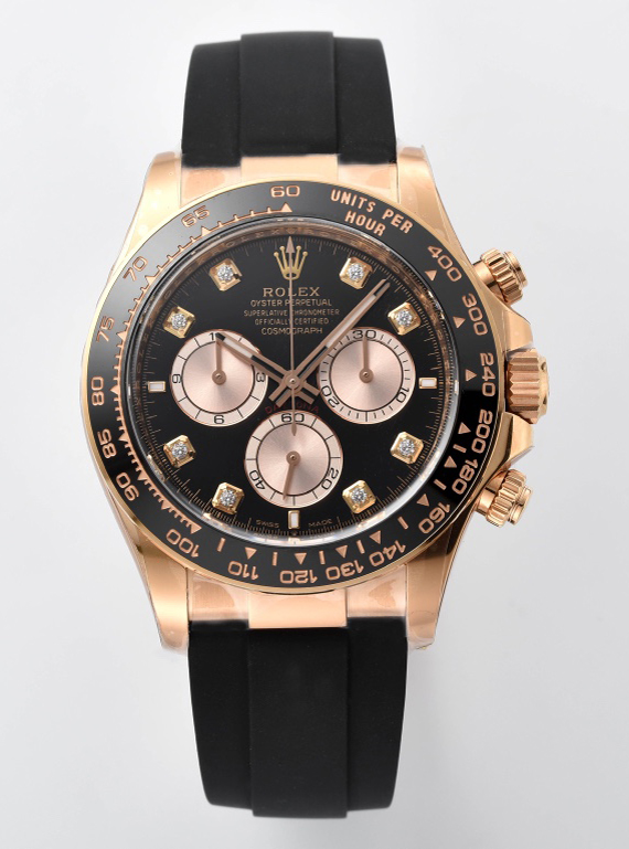 Victory Factory Daytona 126515LN Black and Sundust Diamonds Set Dial 18K Rose Gold Case Oysterflex Strap SH4131 Movement 01 1 Clean Factory Daytona 126515LN Black and Sundust Diamonds Set Dial 18K Rose Gold Case Oysterflex Strap SH4131 Movement 01 1