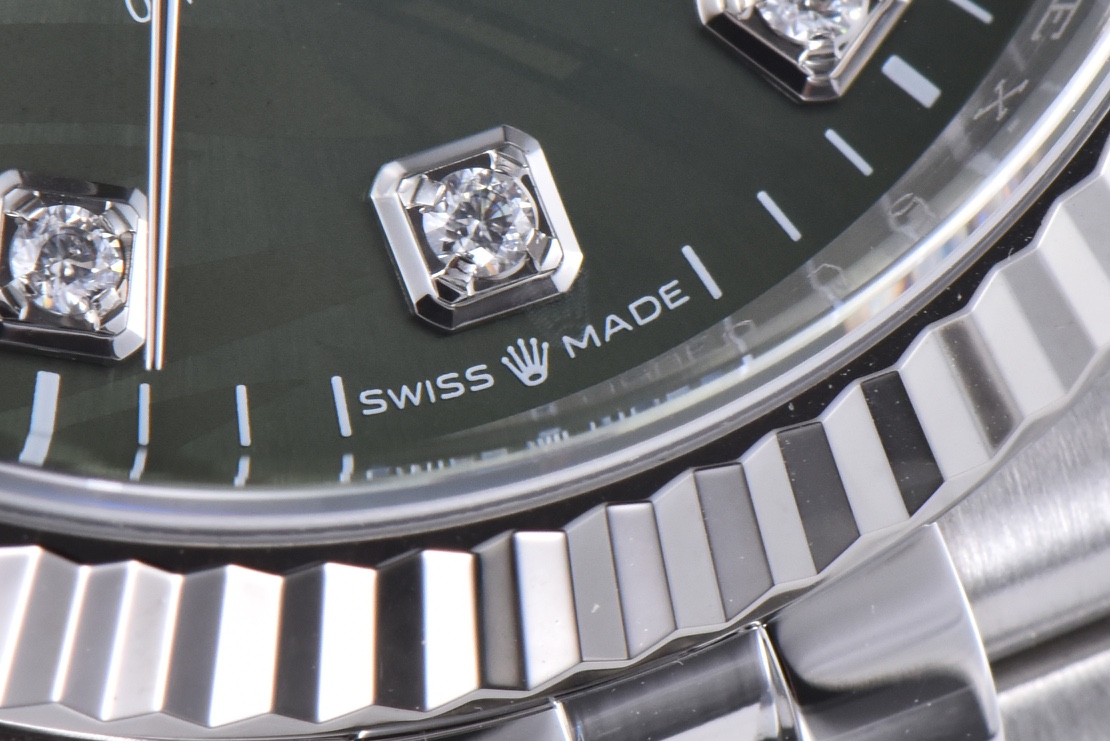 Victory Factory DateJust 36mm 126234 Green Palm motif Dial Diamond Hour Markers 904L Steel Material Jubilee Bracelet SH3235 Caliber 06 Clean Factory DateJust 36mm 126234 Green Palm motif Dial Diamond Hour Markers 904L Steel Material Jubilee Bracelet SH3235 Caliber 06