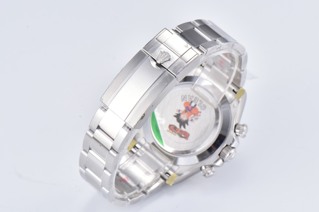 Victory Factory Daytona 116509 White Mother of Pearl Dial Diamond Hour Markers Oystersteel Case Bracelet DD4130 Movement 05 Clean Factory Daytona 116509 White Mother of Pearl Dial Diamond Hour Markers Oystersteel Case Bracelet DD4130 Movement 05
