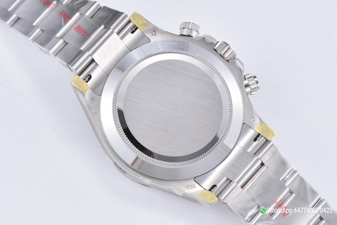 Victory Factory Daytona 116509 White Mother of Pearl Dial Diamond Hour Markers Oystersteel Case Bracelet DD4130 Movement 06 Clean Factory Daytona 116509 White Mother of Pearl Dial Diamond Hour Markers Oystersteel Case Bracelet DD4130 Movement 06