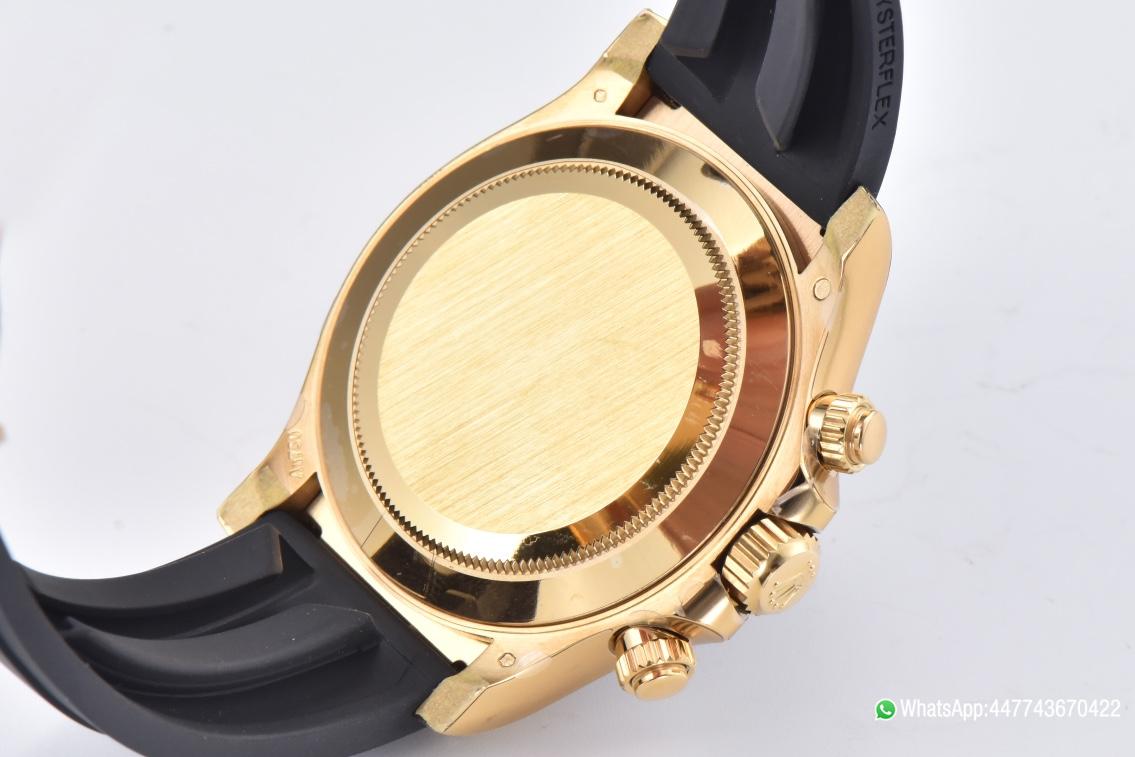 Victory Factory Daytona 116518LN Mother of Pearl Dial with Diamond Hour Markers Yellow Gold Case Oysterflex DD4130 Caliber 08 Clean Factory Daytona 116518LN Mother of Pearl Dial with Diamond Hour Markers Yellow Gold Case Oysterflex DD4130 Caliber 08