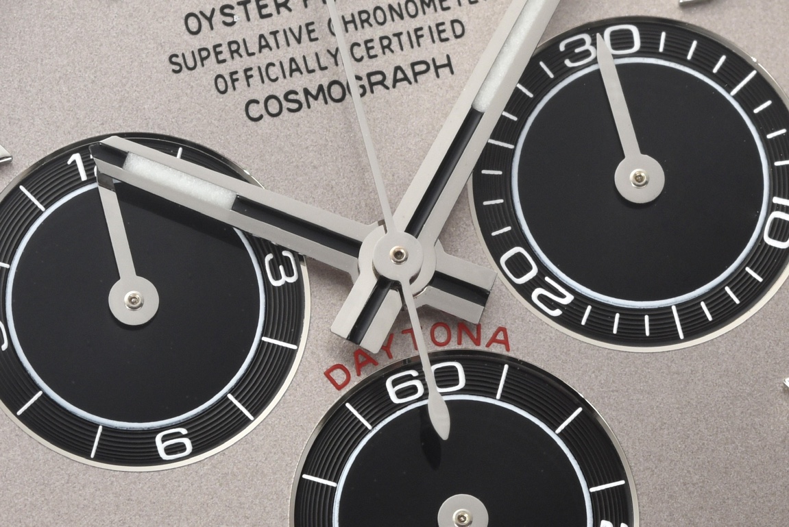 Victory Factory Daytona M126509 0003 White Gold Plated Case Steel and Black Dial White Gold Scale Bezel White Gold Band 4131 Movement 05 Clean Factory Daytona M126509 0003 White Gold Plated Case Steel and Black Dial White Gold Scale Bezel White Gold Band 4131 Movement 05