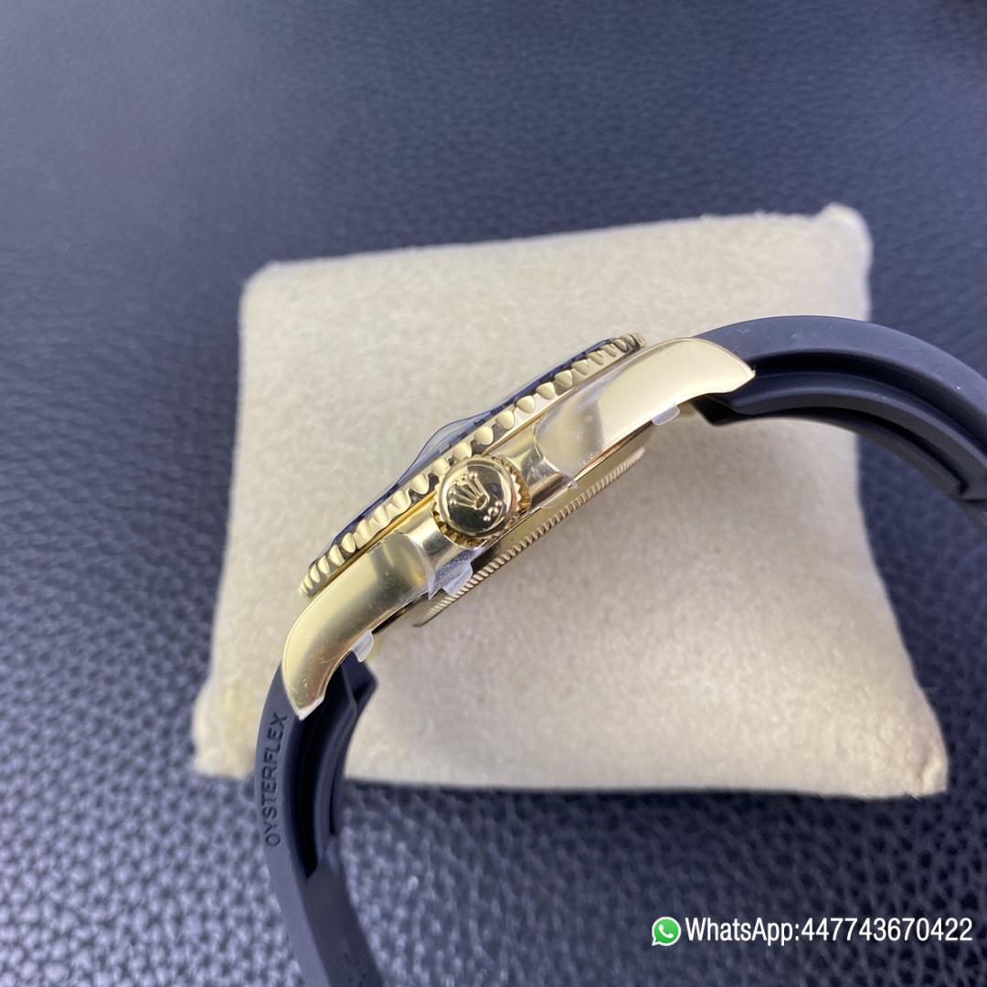 Victory Factory Rolex Yacht Master 42mm 226658 Yellow Gold Case 3D Black Ceramic Bezel Oysterflex Strap SuerClone 3235 Movement 06 Clean Factory Rolex Yacht Master 42mm 226658 Yellow Gold Case 3D Black Ceramic Bezel Oysterflex Strap SuerClone 3235 Movement 06