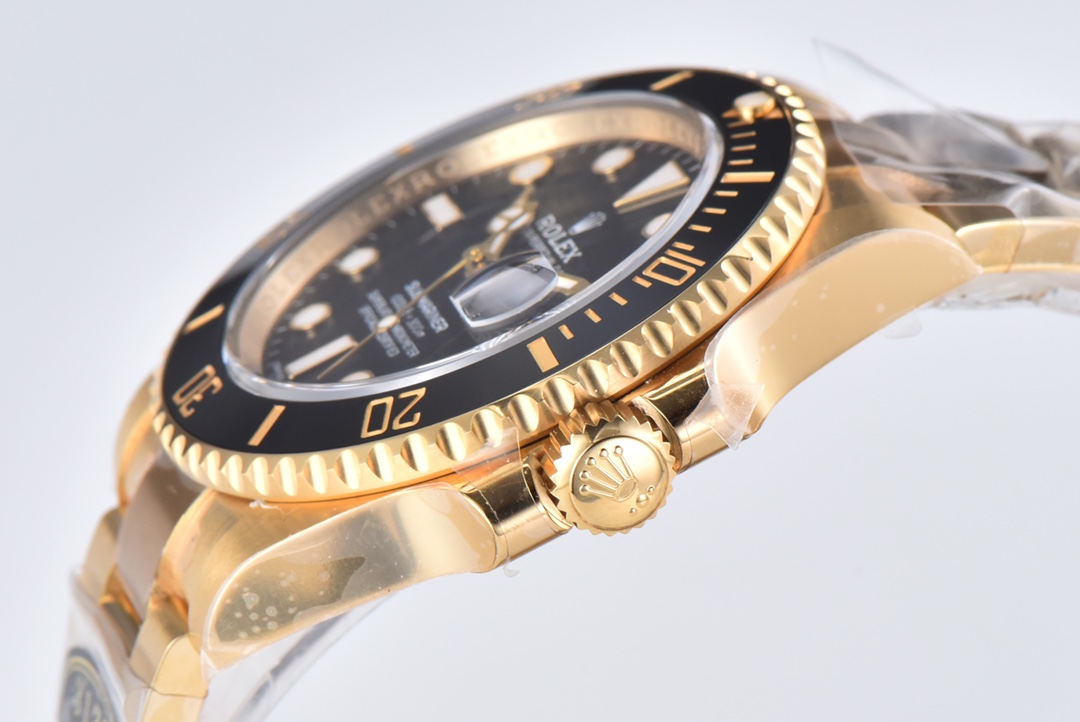 Victory Factory Submariner 116618LN 40mm Black Dial Ceramic Bezel Full Yellow Gold Case 03 Clean Factory Submariner 116618LN 40mm Black Dial Ceramic Bezel Full Yellow Gold Case 03