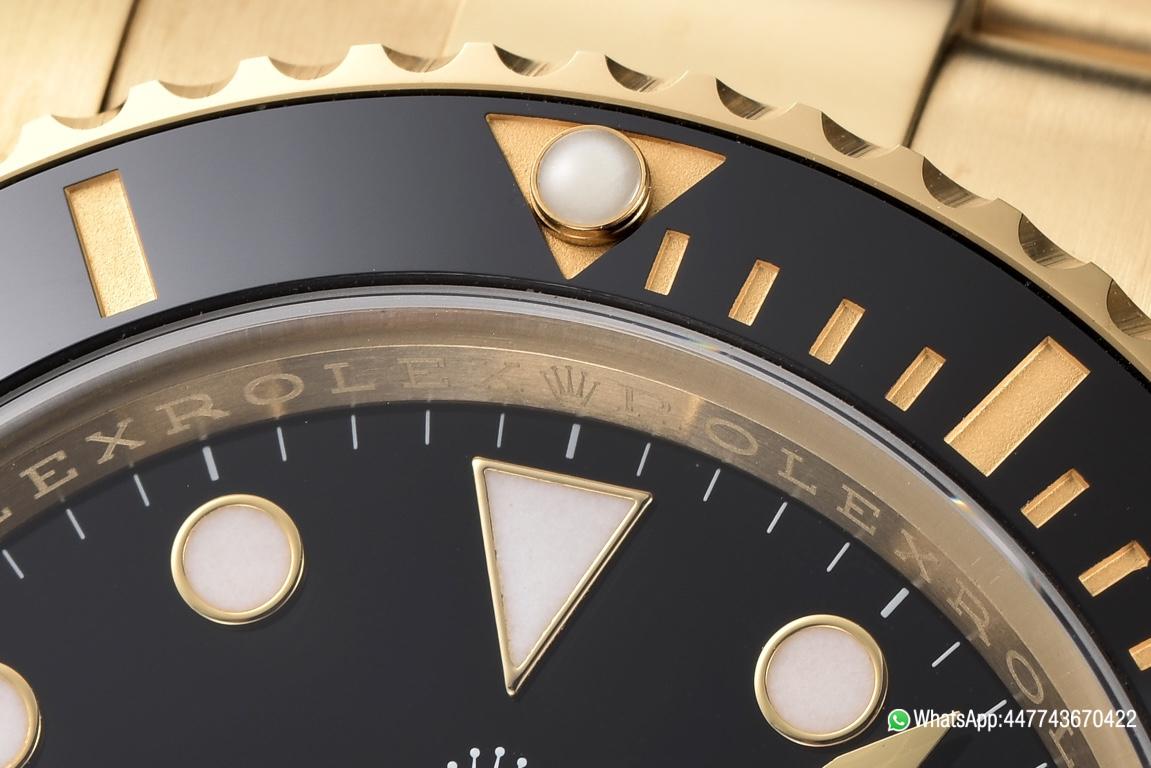 Victory Factory Submariner 126618LN 41mm Black Dial Ceramic Bezel Full Yellow Gold Plated Case Oyster Bracelet SH3235 Movement 03 Clean Factory Submariner 126618LN 41mm Black Dial Ceramic Bezel Full Yellow Gold Plated Case Oyster Bracelet SH3235 Movement 03