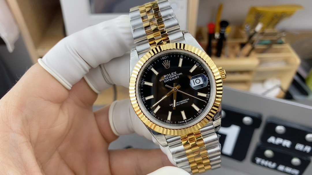 Victory Factory Watch Datejust 126333 41mm Black Dial Oystersteel and Yellow Gold Jubilee Bracelet Gold Fluted Bezel SH3235 Movement 01 Clean Factory Watch Datejust 126333 41mm Black Dial Oystersteel and Yellow Gold Jubilee Bracelet Gold Fluted Bezel SH3235 Movement 01