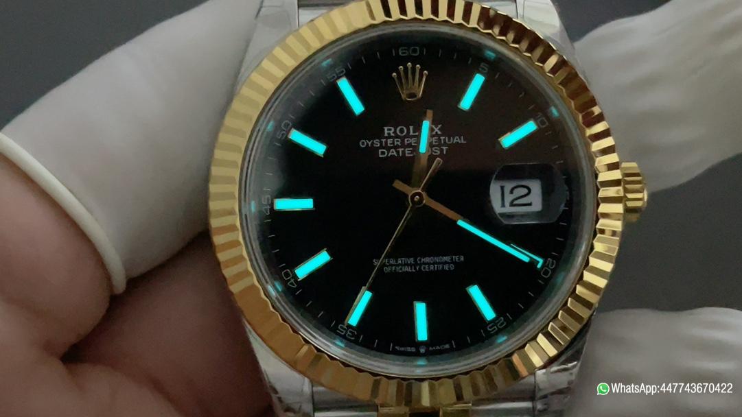 Victory Factory Watch Datejust 126333 41mm Black Dial Oystersteel and Yellow Gold Jubilee Bracelet Gold Fluted Bezel SH3235 Movement 10 Clean Factory Watch Datejust 126333 41mm Black Dial Oystersteel and Yellow Gold Jubilee Bracelet Gold Fluted Bezel SH3235 Movement 10