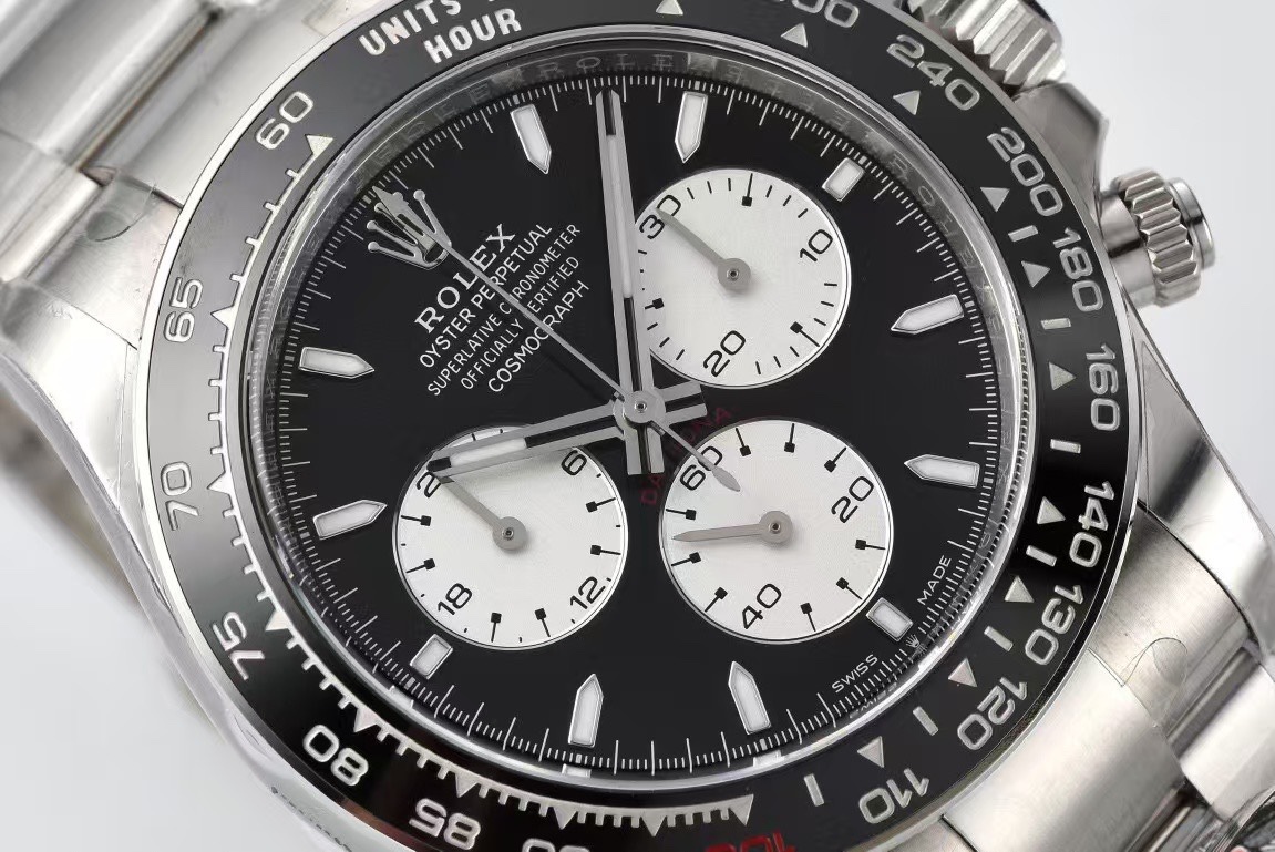 Victory Factory Daytona Le Mans M126529 0001 Black Dial White Chrono Sub Dial with Luminos Hous Markers 4132 Movement 03 Clean Factory Daytona Le Mans M126529 0001 Black Dial White Chrono Sub Dial with Luminos Hous Markers 4132 Movement 03