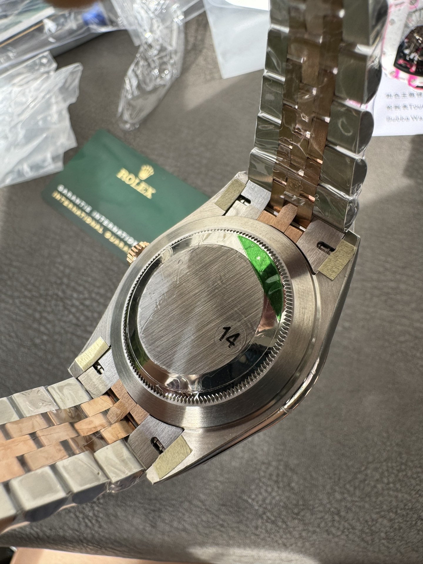 Victory Factory Watch Datejust 41 M126331 0020 Grey Fluted Motif Dial Rose Gold and Oyster Steel Bracelet SH3235 Movement 07 Clean Factory Watch Datejust 41 M126331 0020 Grey Fluted Motif Dial Rose Gold and Oyster Steel Bracelet SH3235 Movement 07